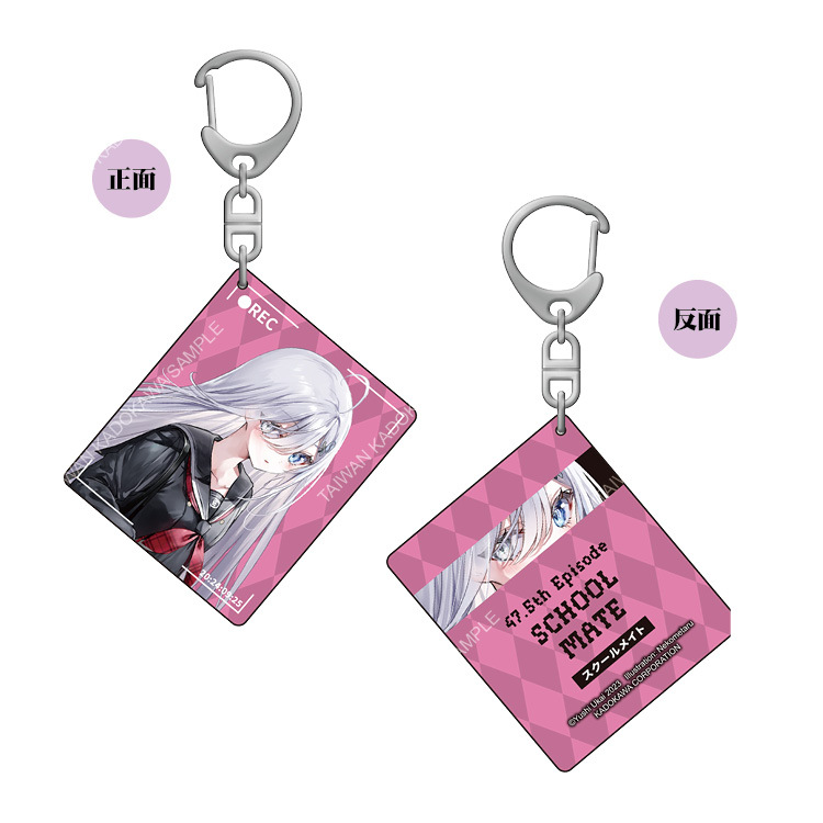 靠死亡遊戲混飯吃。(原作) 雙面壓克力吊飾 B