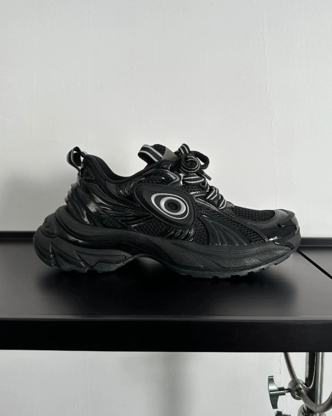 OLD ORDER Turbo GT 厚底 增高 平替 老爹鞋 黑銀