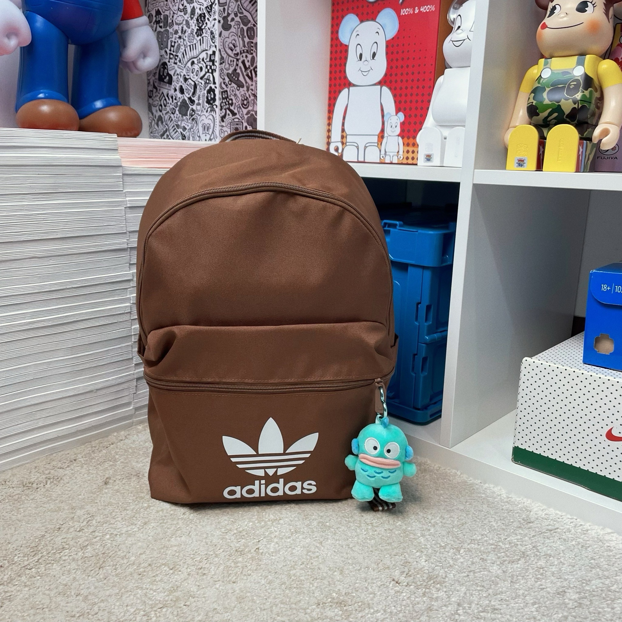 Adidas Adicolor Backpk 美拉德 咖啡棕 大地色 後背包 IX7458