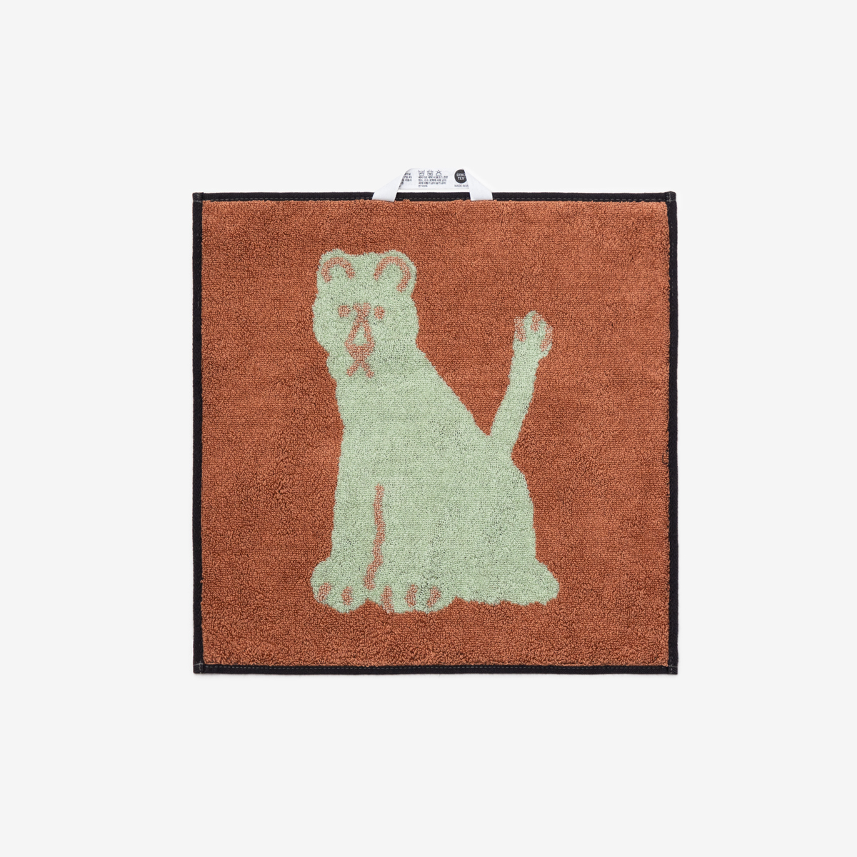 WARMGREY TAIL 純棉擦手巾-媽媽獅(二色可選)