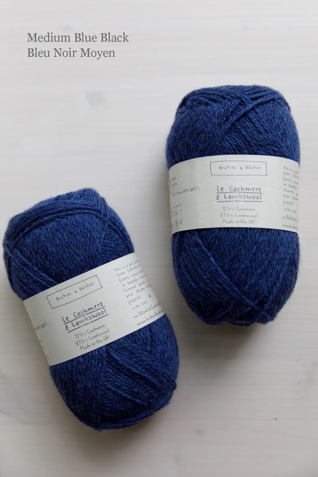 Biches et Buches - Le Cashmere & Lambswool 羊羔毛/喀什米爾（羊絨）混紡細線