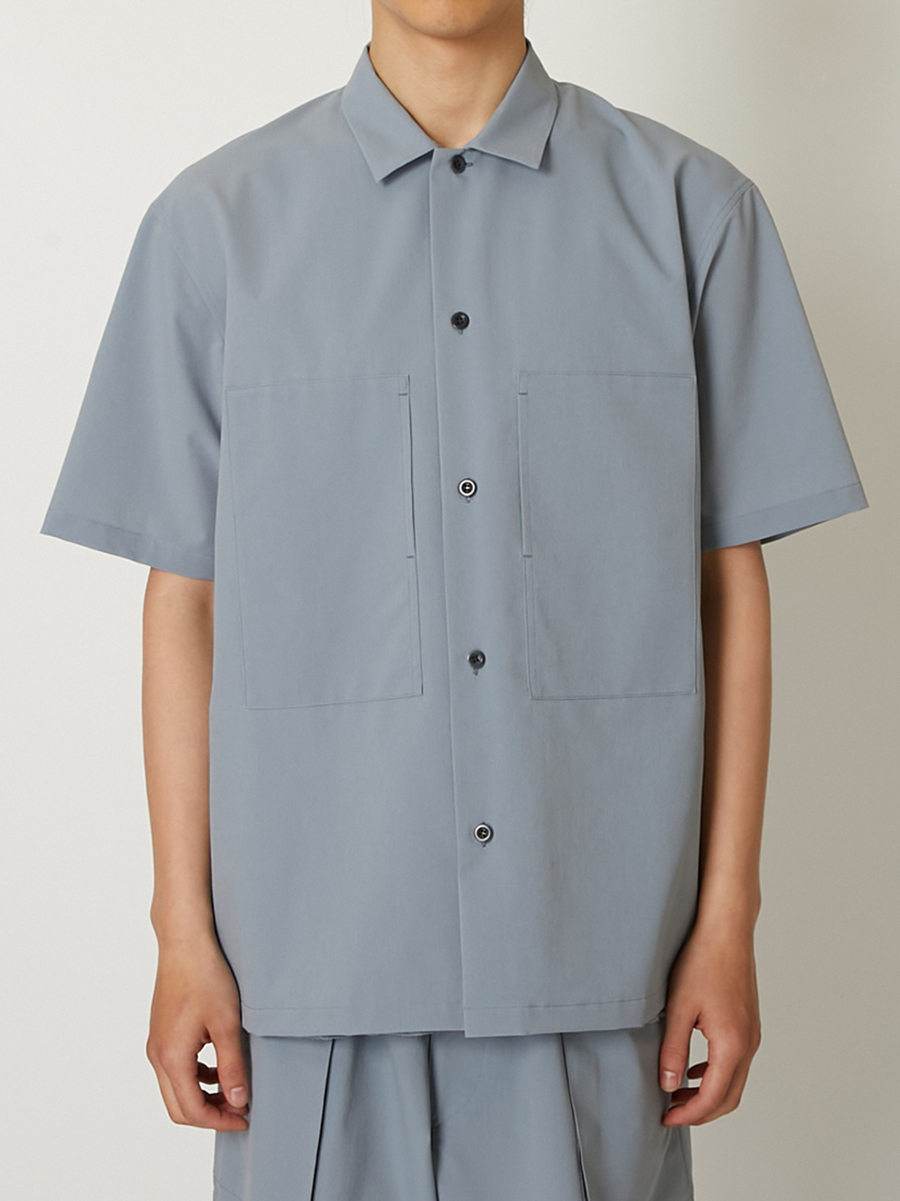 Product Twelve Ventilation Short Sleeve Shirt Light Gre