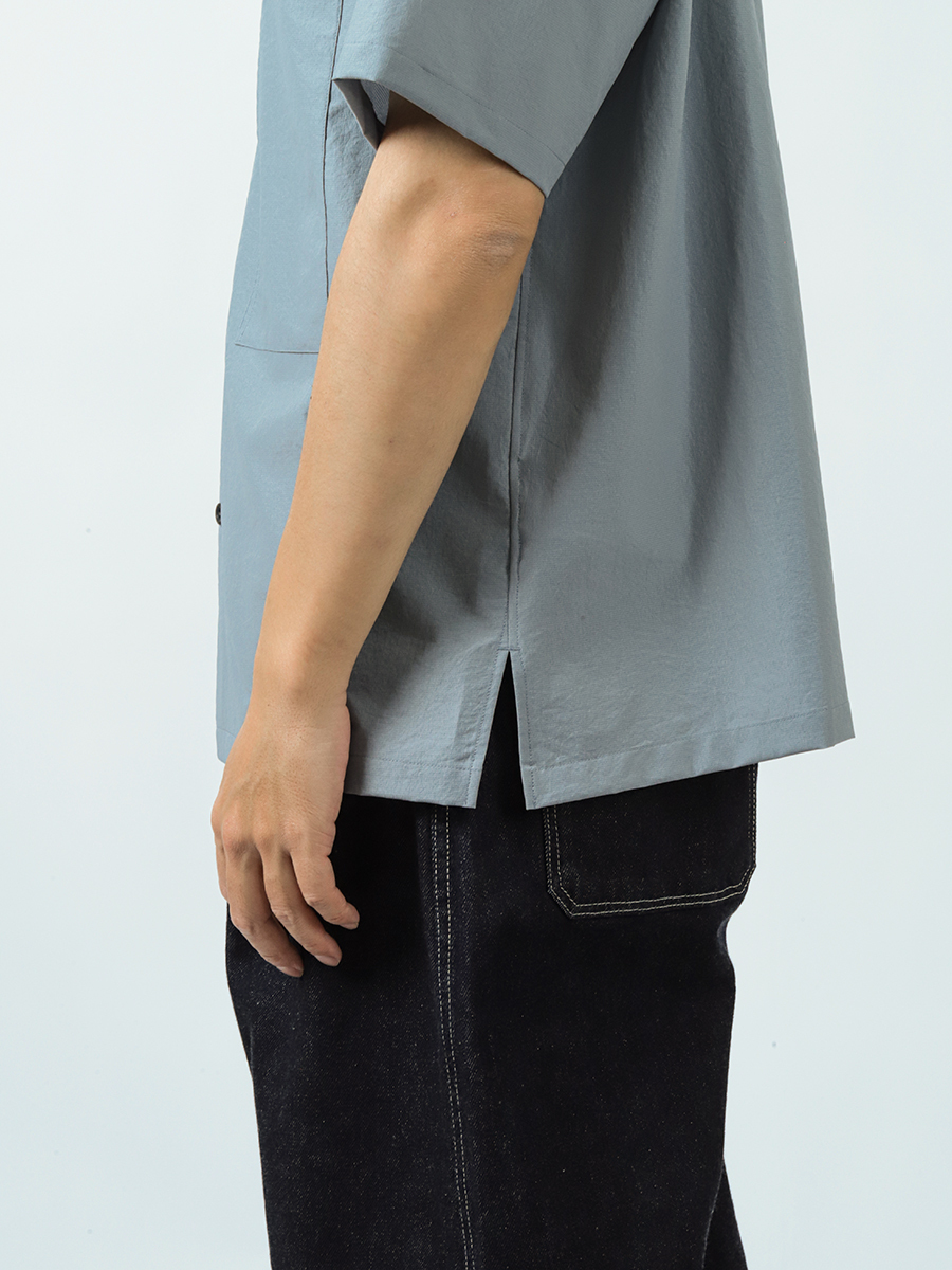 Product Twelve Ventilation Short Sleeve Shirt Light Gre