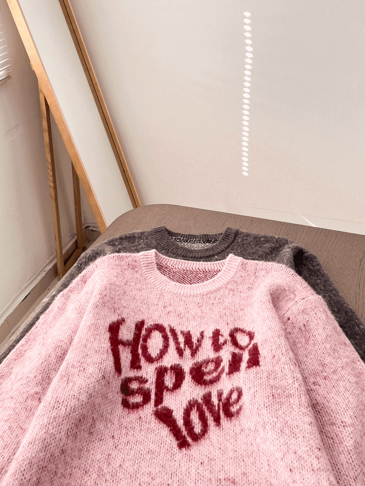 How To Spell Love Knit ♡