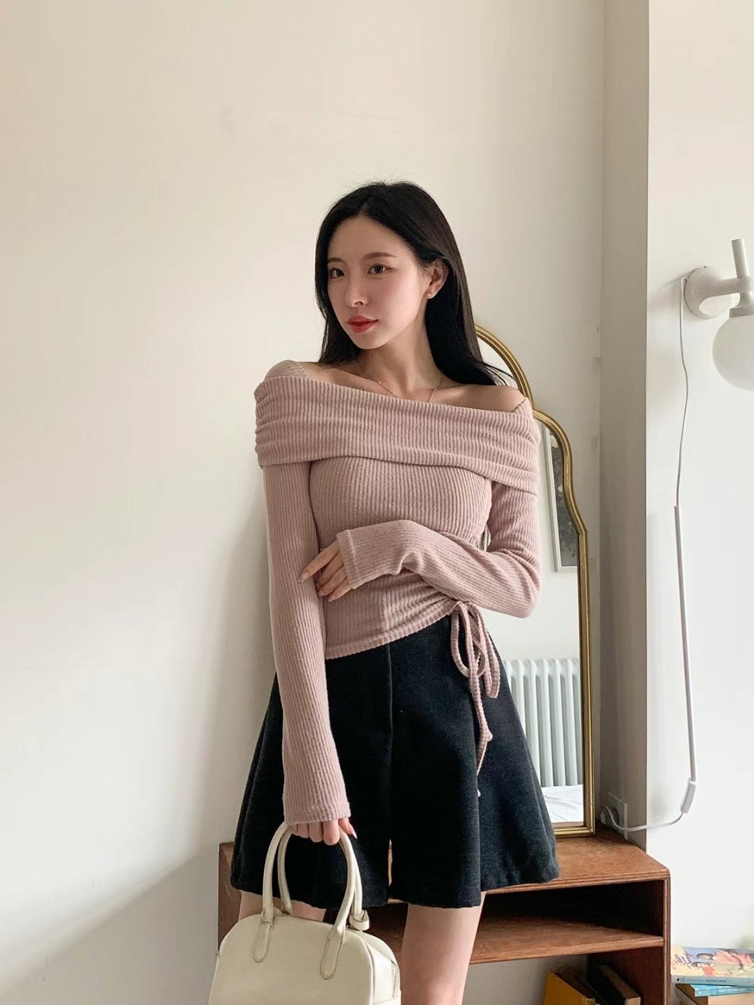 推！Just Off-Shoulder Top