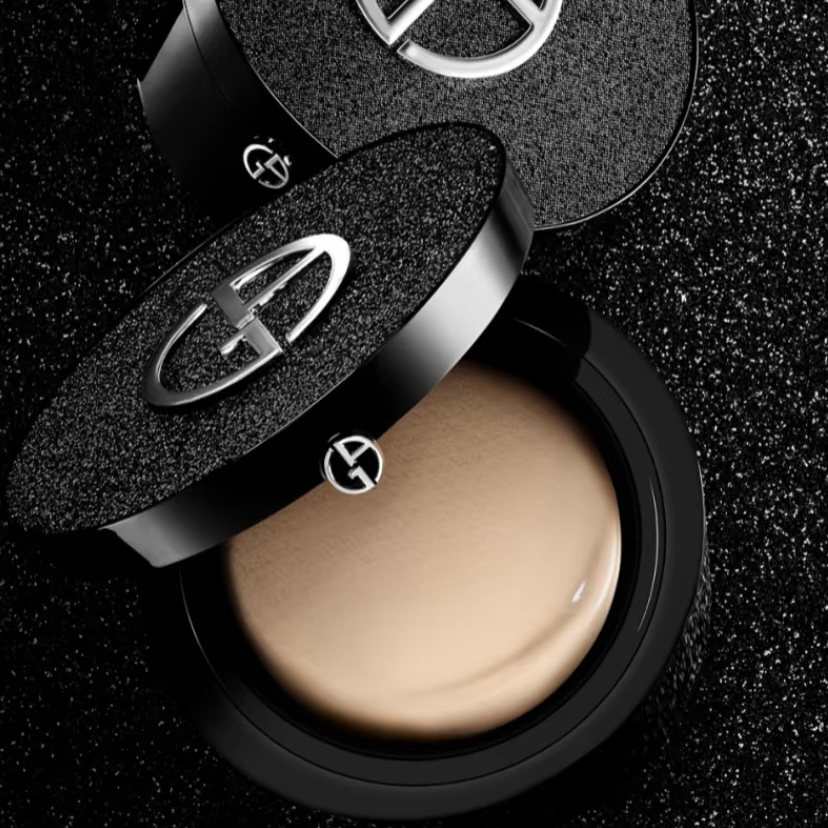 ARMANI beauty 絲光輕透氣墊修護粉底 (替換芯) 15g / 限量版繁星絲緞氣墊盒