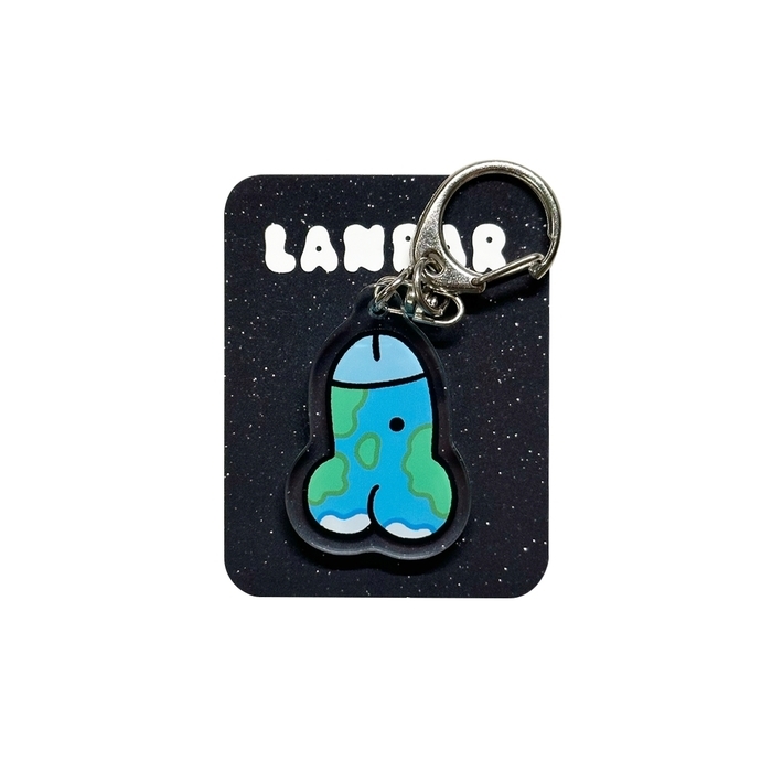 Lanparman｜壓克力吊飾｜地球ㄐㄐ