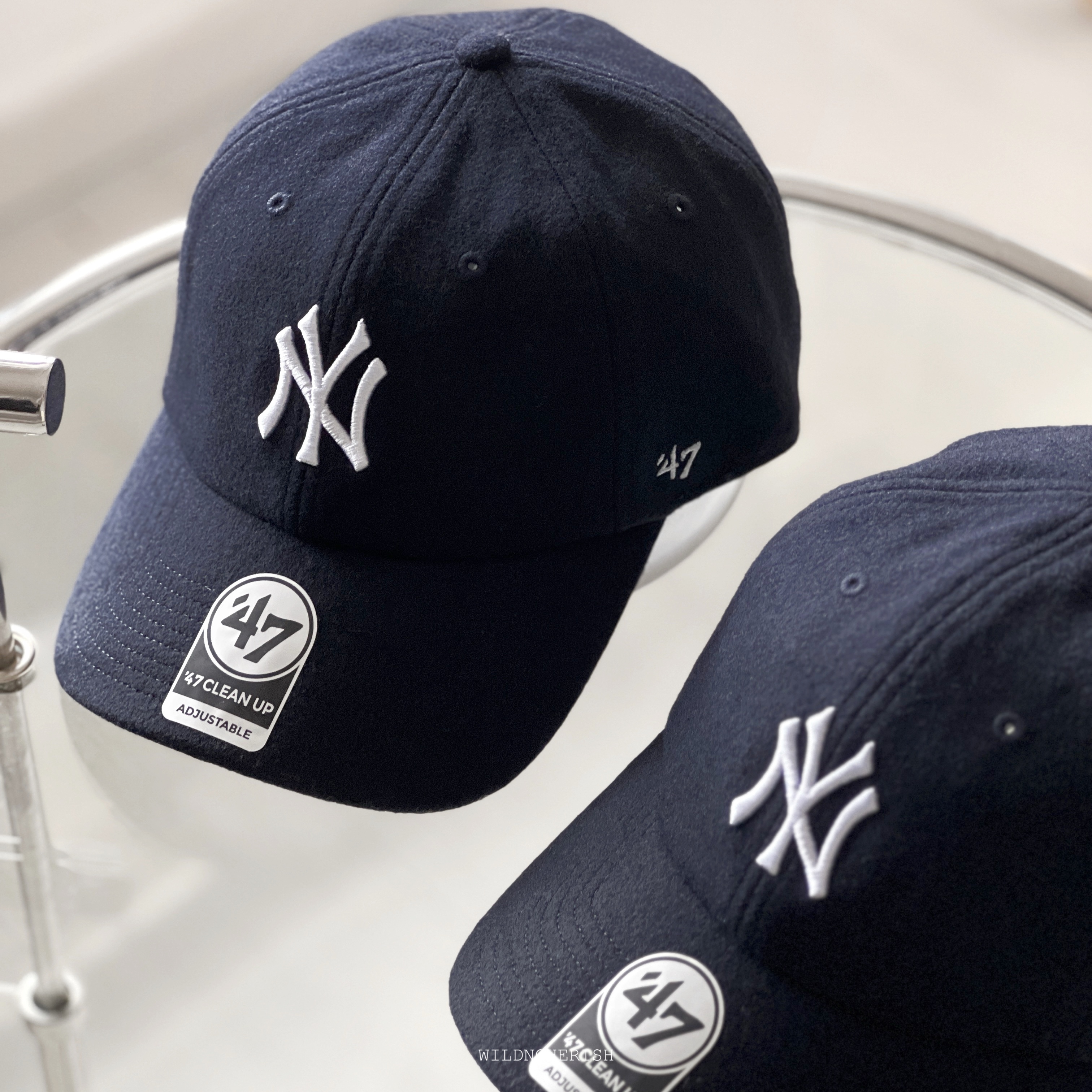 現貨 | Sporty & Rich x '47 & The New York Yankees Self Wool Hat 羊毛