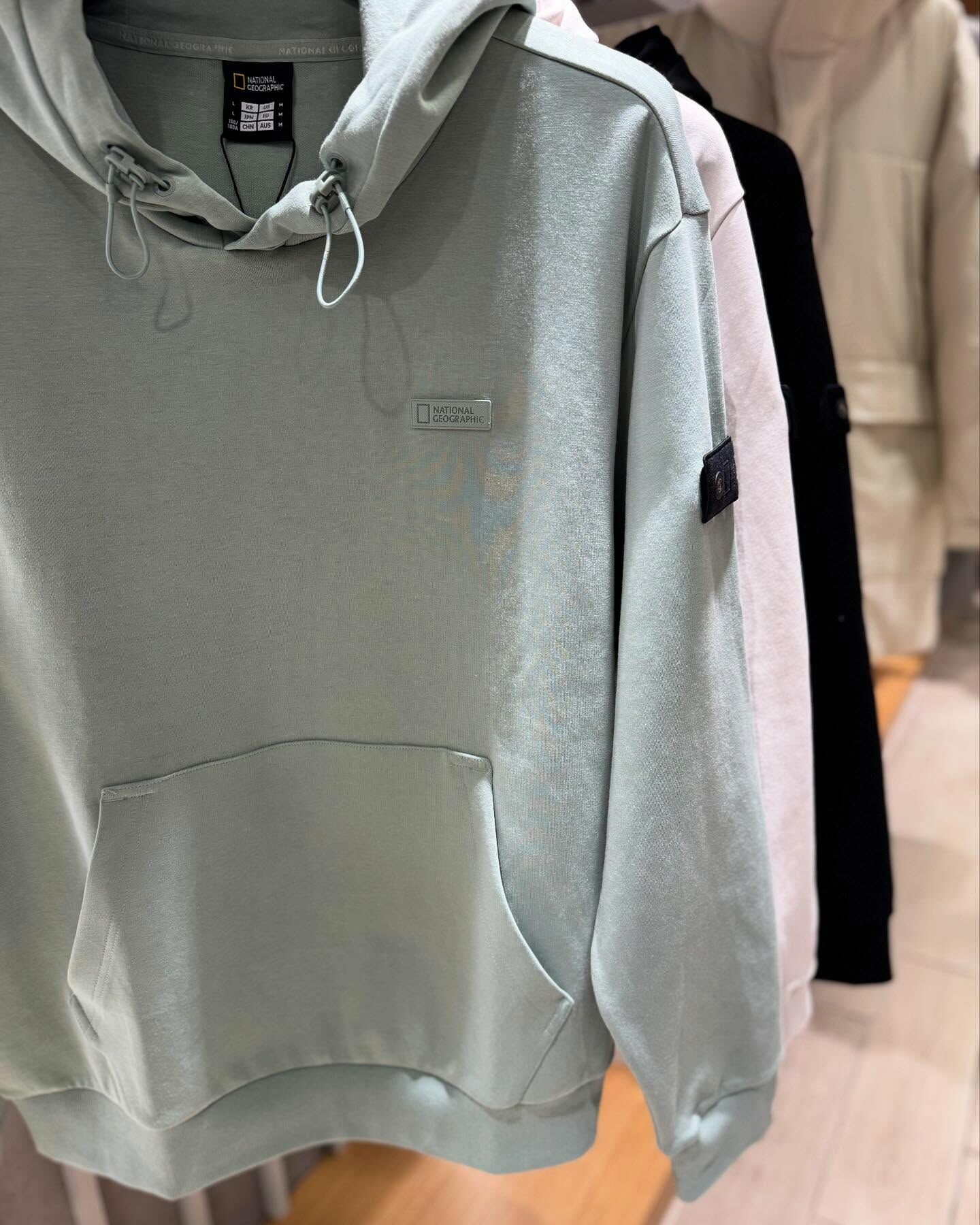 【代購】NATIONAL GEOGRAPHIC 國家地理 Blue Pin 帽T 長袖 N251UHD210