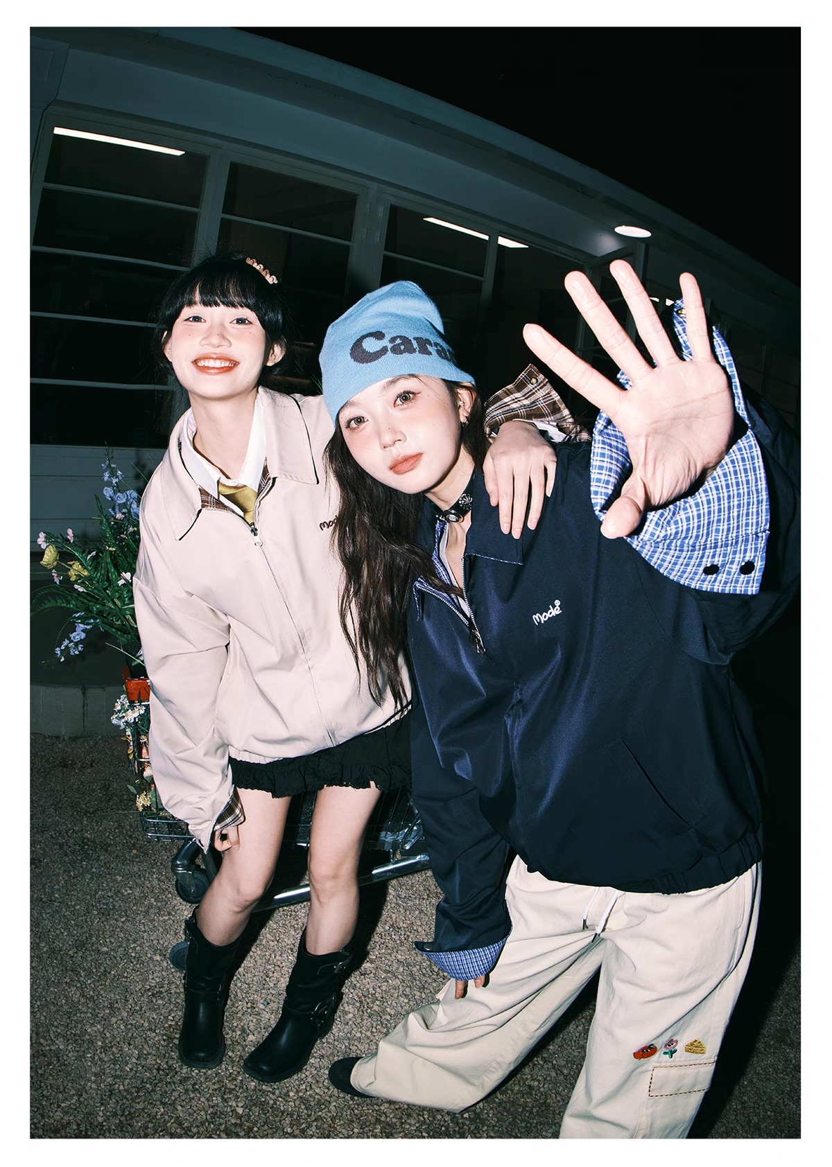 LEMANISM 哈靈頓 雙面穿 格紋 翻領夾克