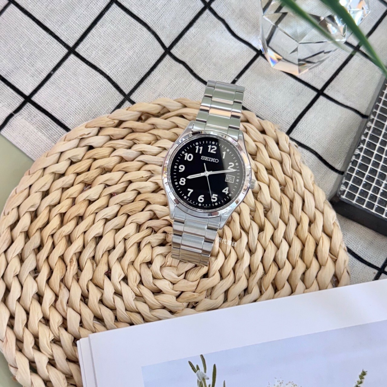 【SEIKO 精工】SOLAR 太陽能系列 V157-0DX0D  38.7mm 現代鐘錶