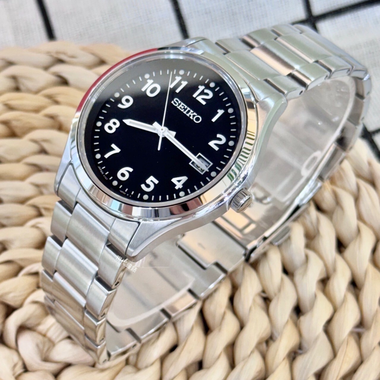 【SEIKO 精工】SOLAR 太陽能系列 V157-0DX0D  38.7mm 現代鐘錶