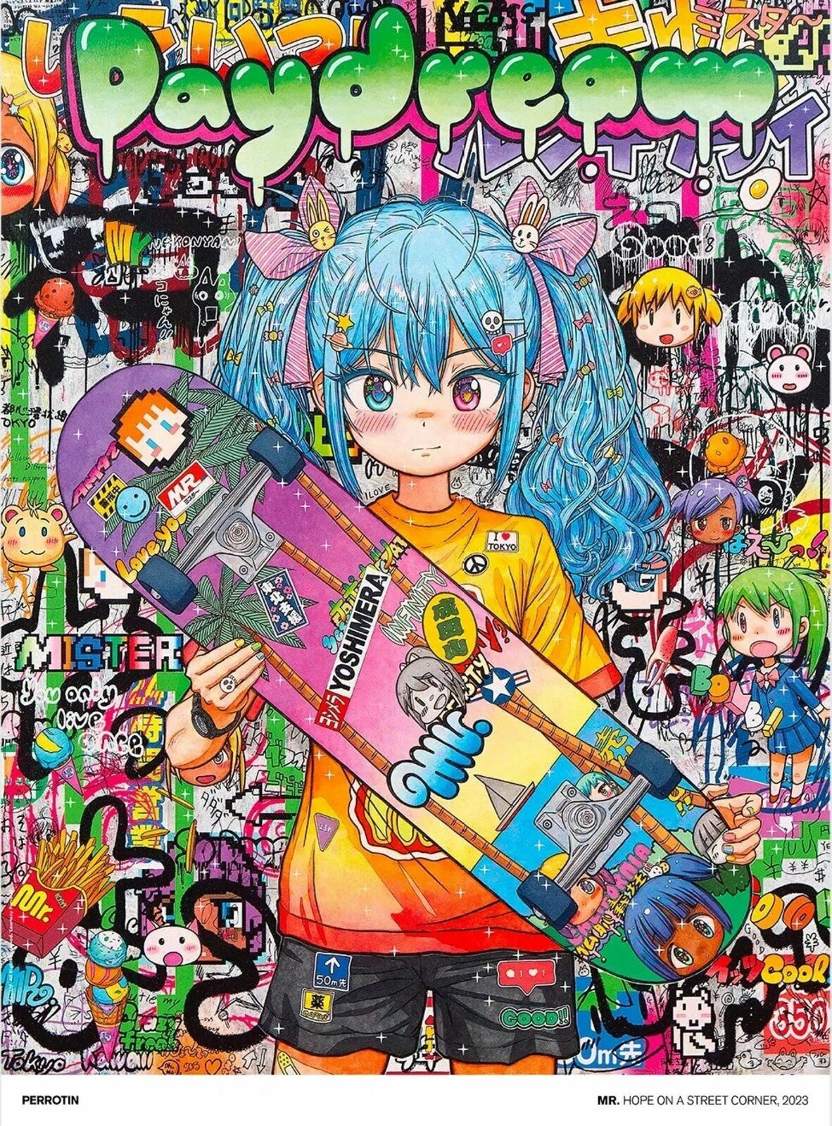 Mr. - Hope on a street corner 限量親簽海報