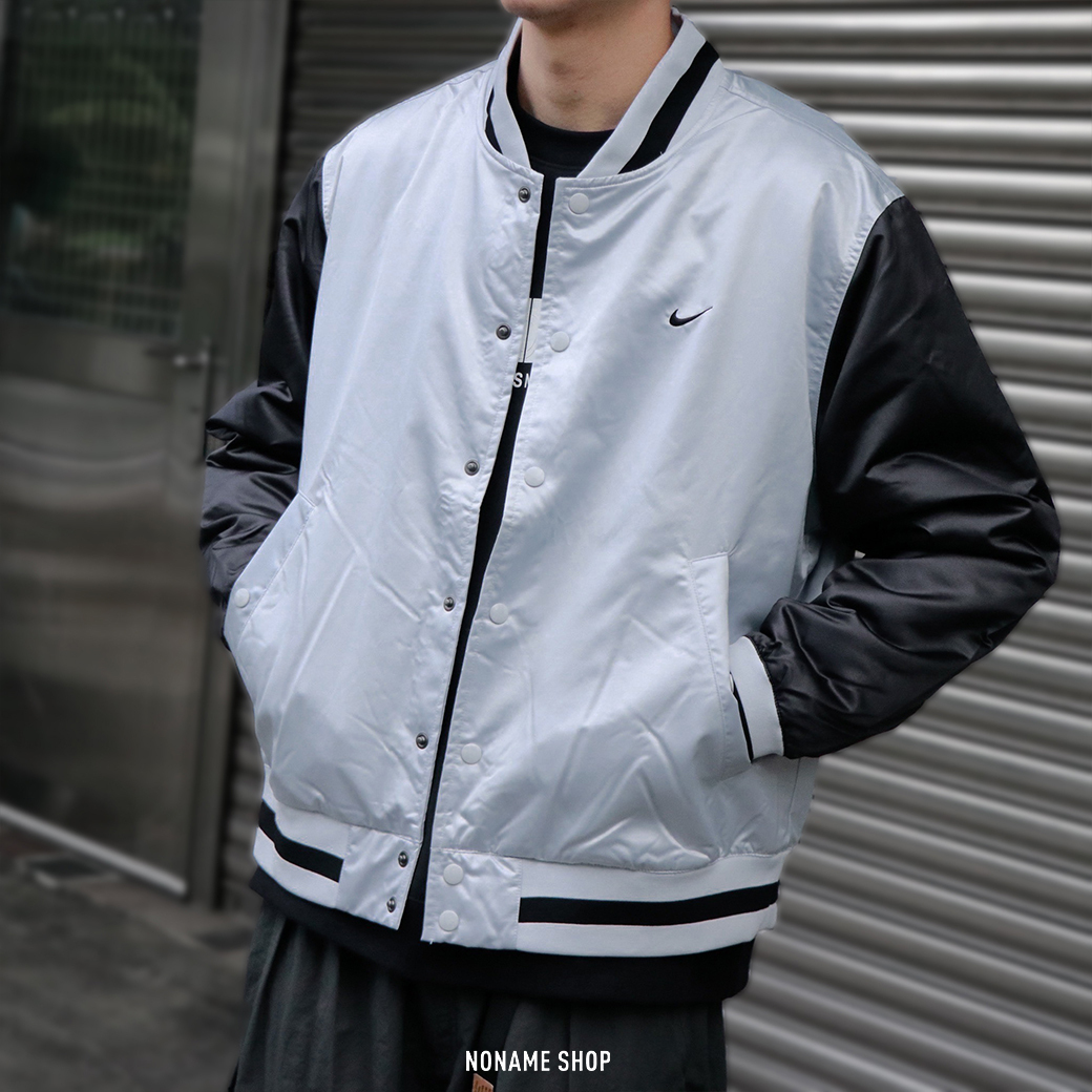 NIKE DNA WVN 防潑水 立領 緞面 夾克 棒球外套 (男款)