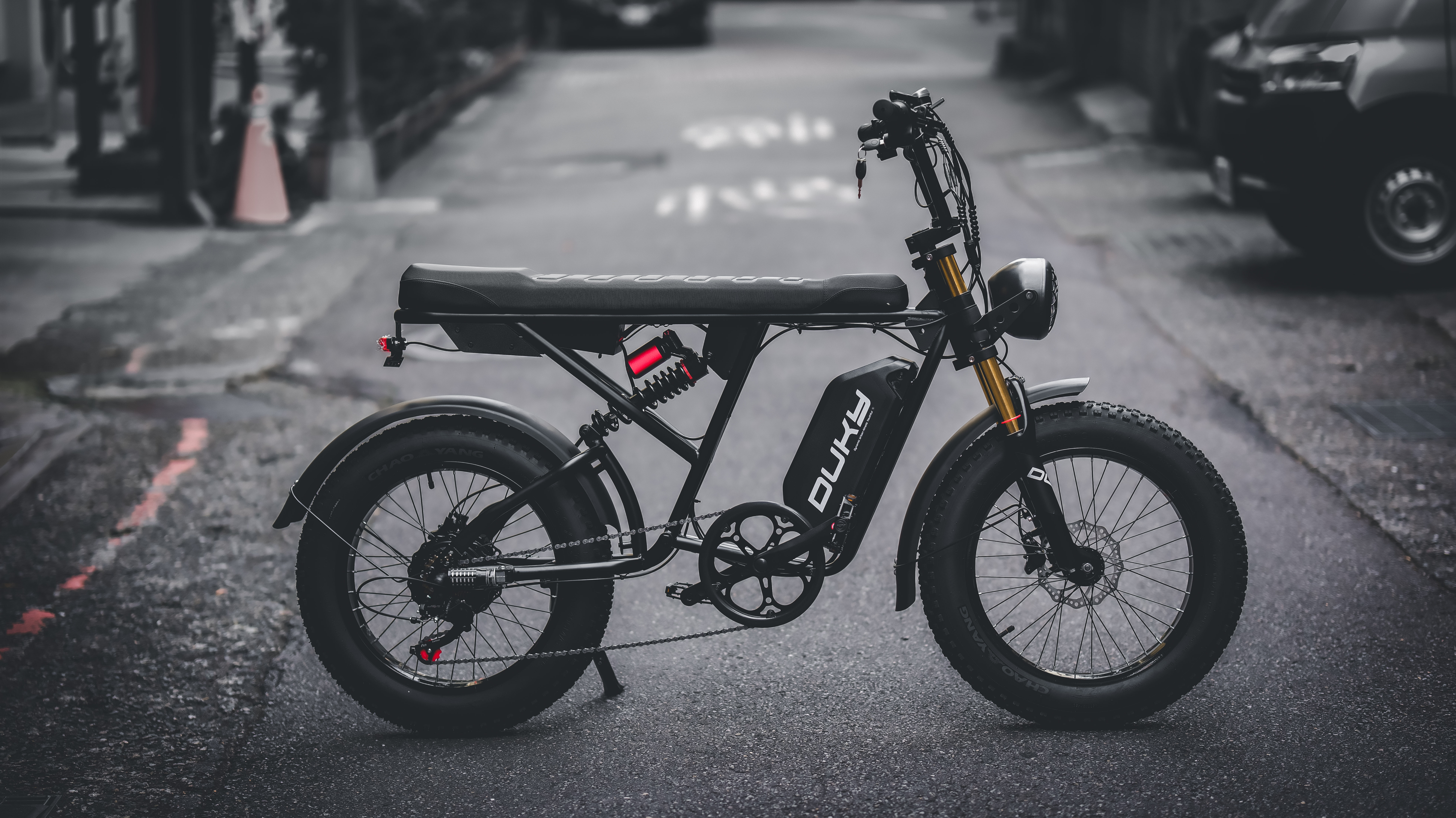 DUKY 電動輔助自行車 LTR｜ 免駕照｜解限速可達40KM/H｜續航里程80KM｜低跨高