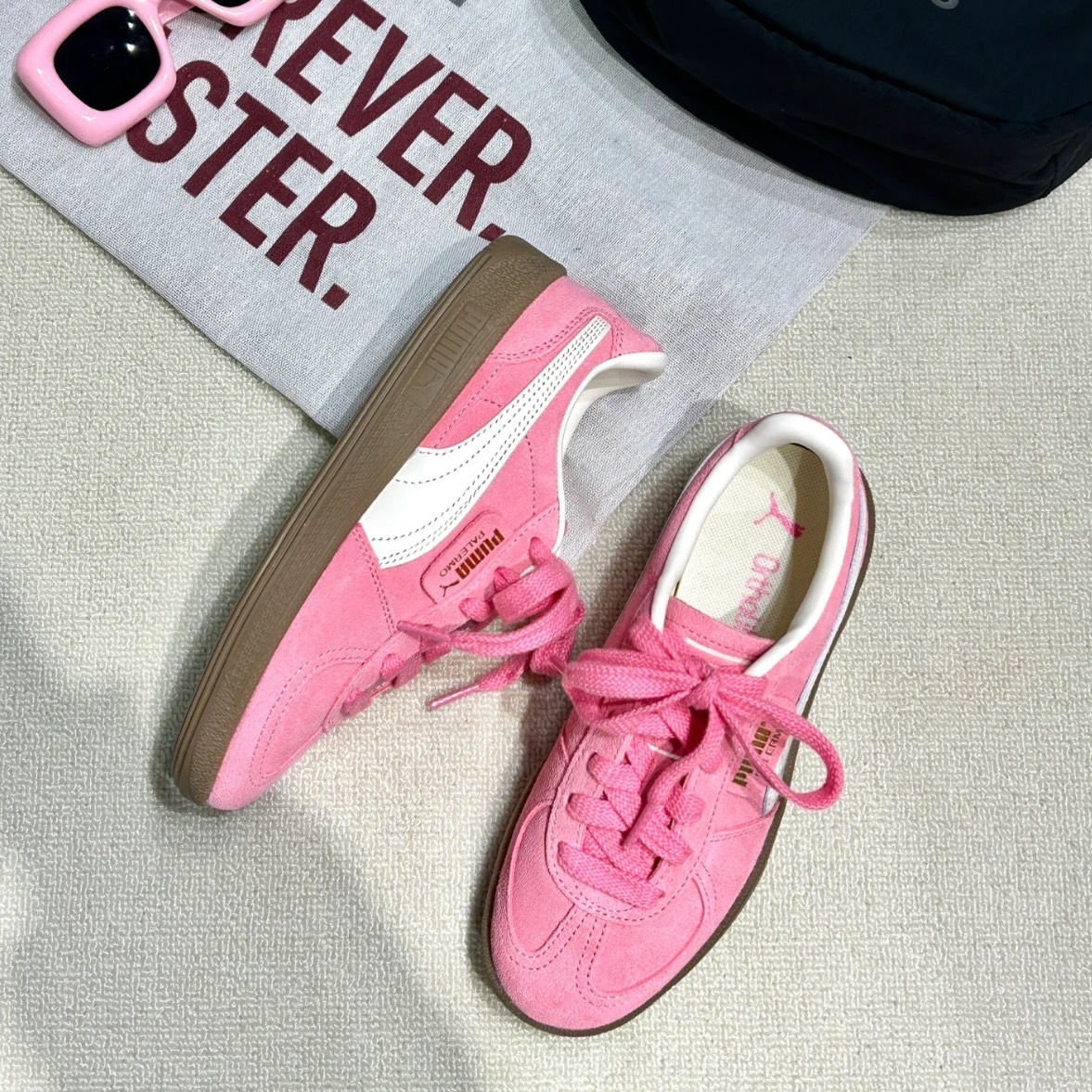 PUMA PALERMO 桃花粉 396463-57