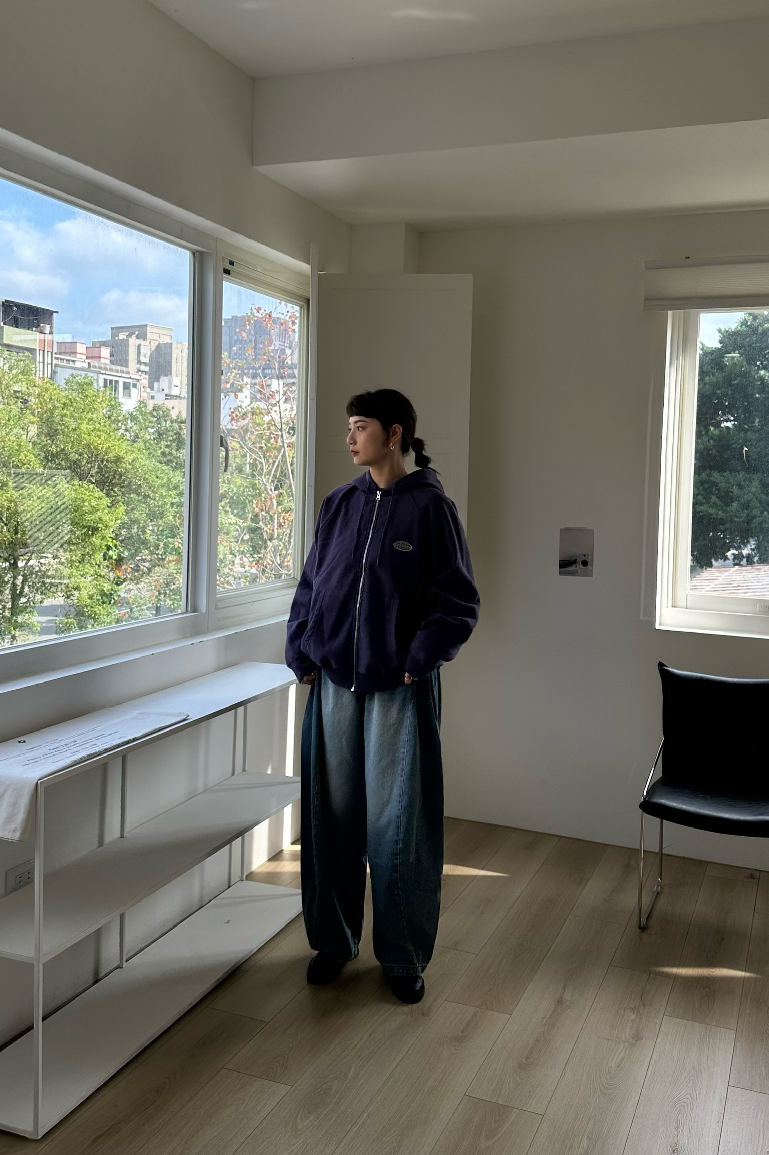 Paragraph 大鐵牌刷毛連帽夾克