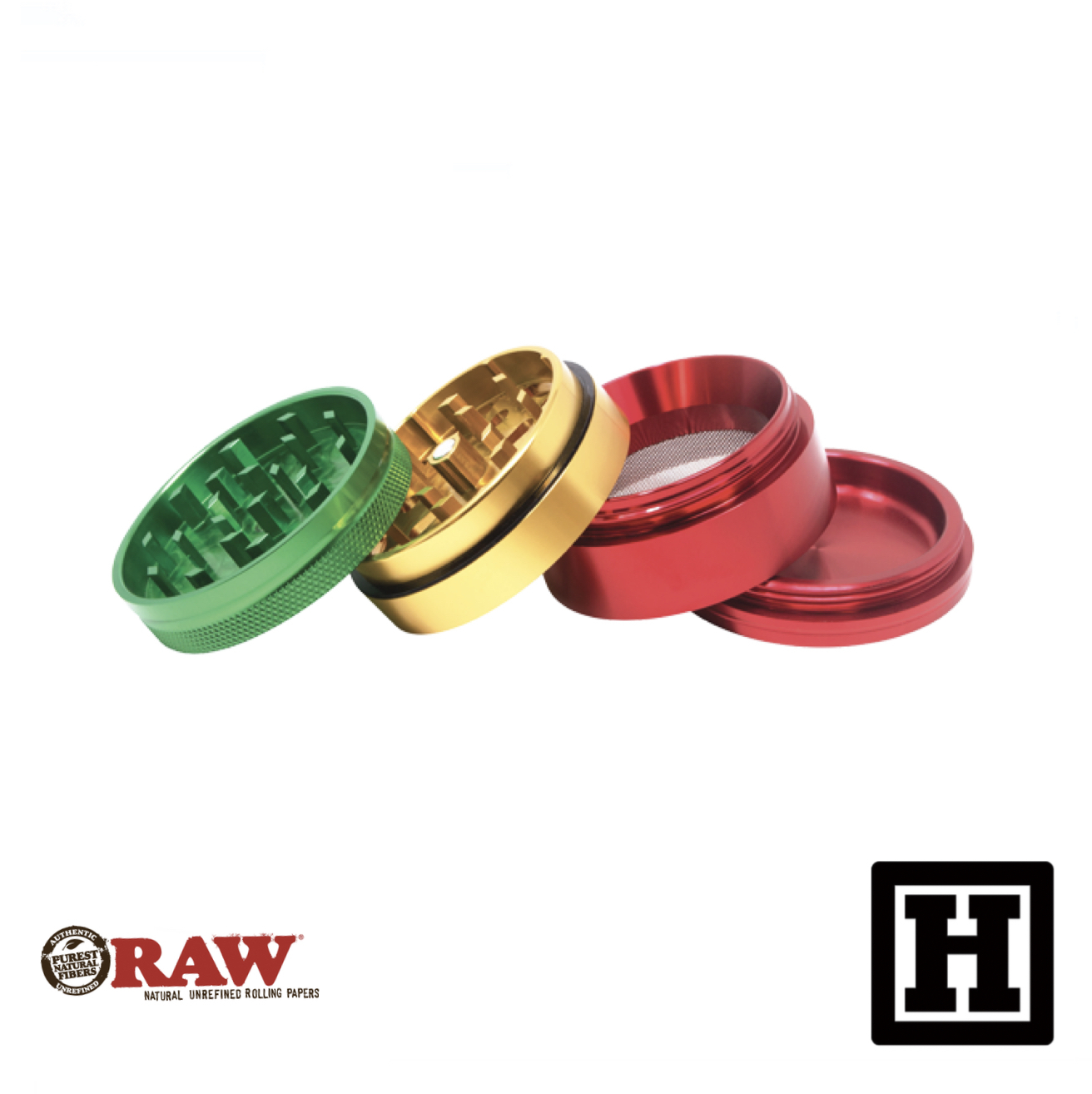 RAW x Hammer Craft 四片式 研磨器