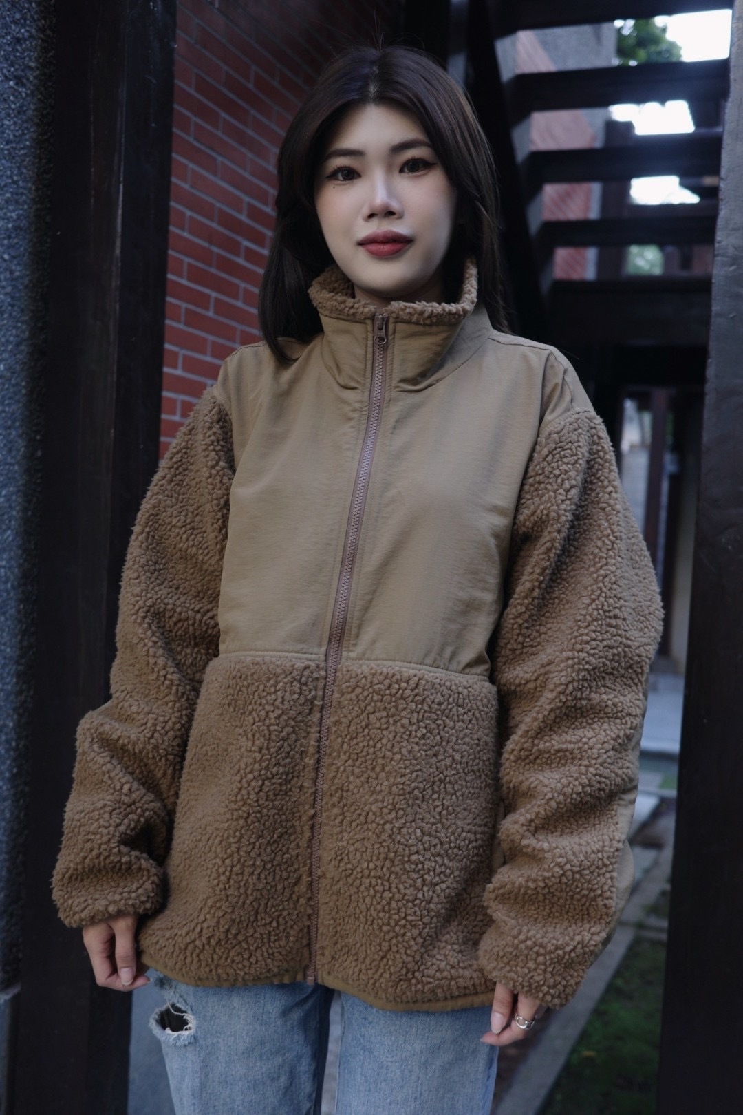 【一件免運】United Athle【內鋪棉】羔羊毛 立領 外套 UA7495｜3749501