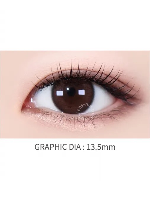 [散光] Lensme Torica 1 Month Nuo Choco｜月拋散光彩妝隱形眼鏡｜每盒2片