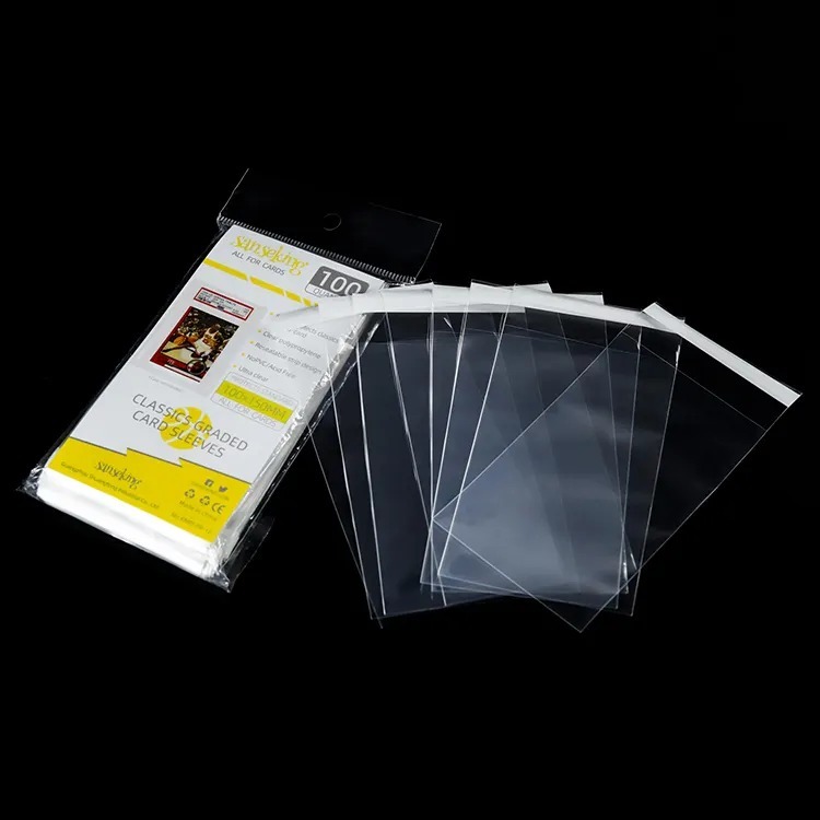 Sanseking- 透明自黏套（PSA/BGS/CGC 鑑定卡用）
