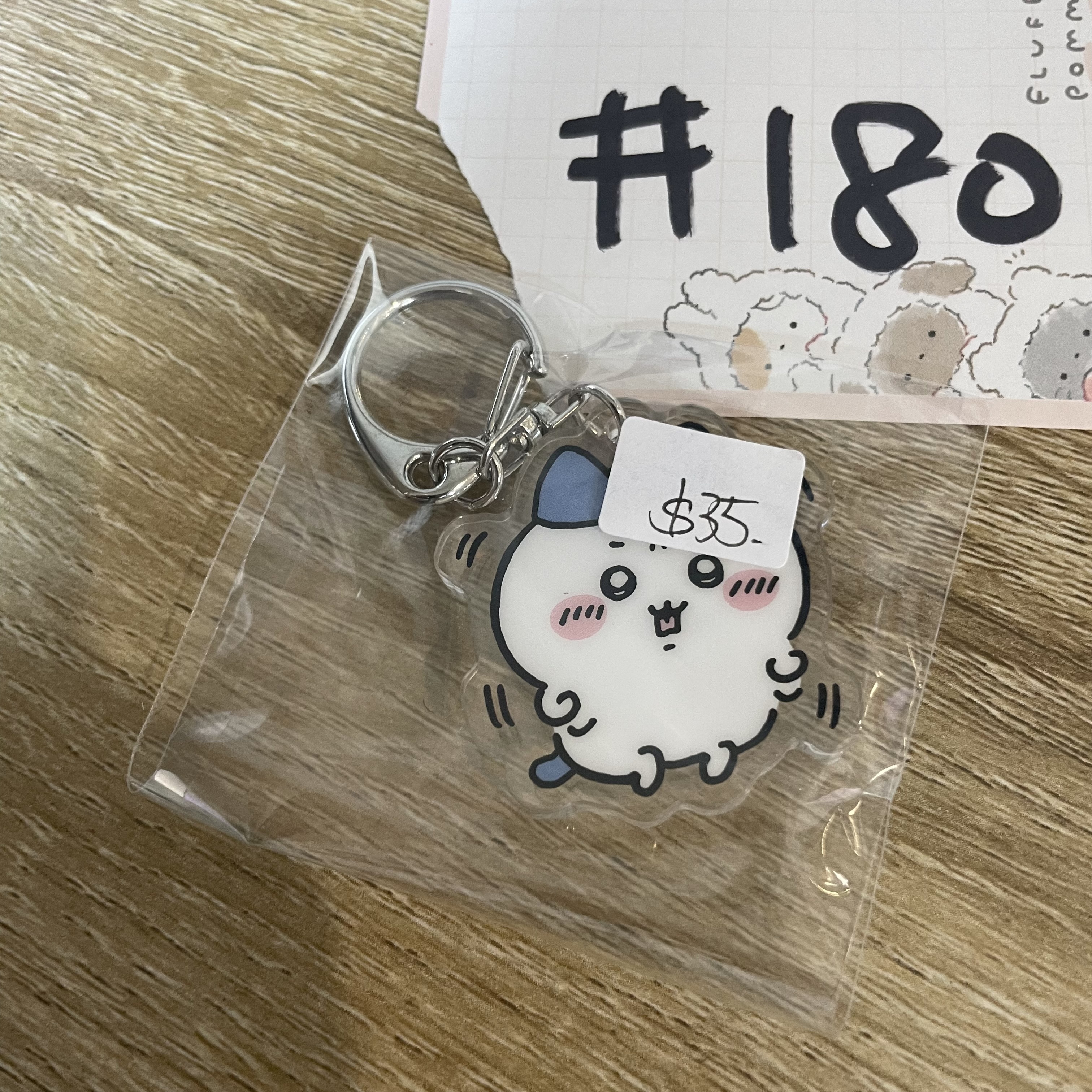 CHIIKAWA  八字貓  掛件#180