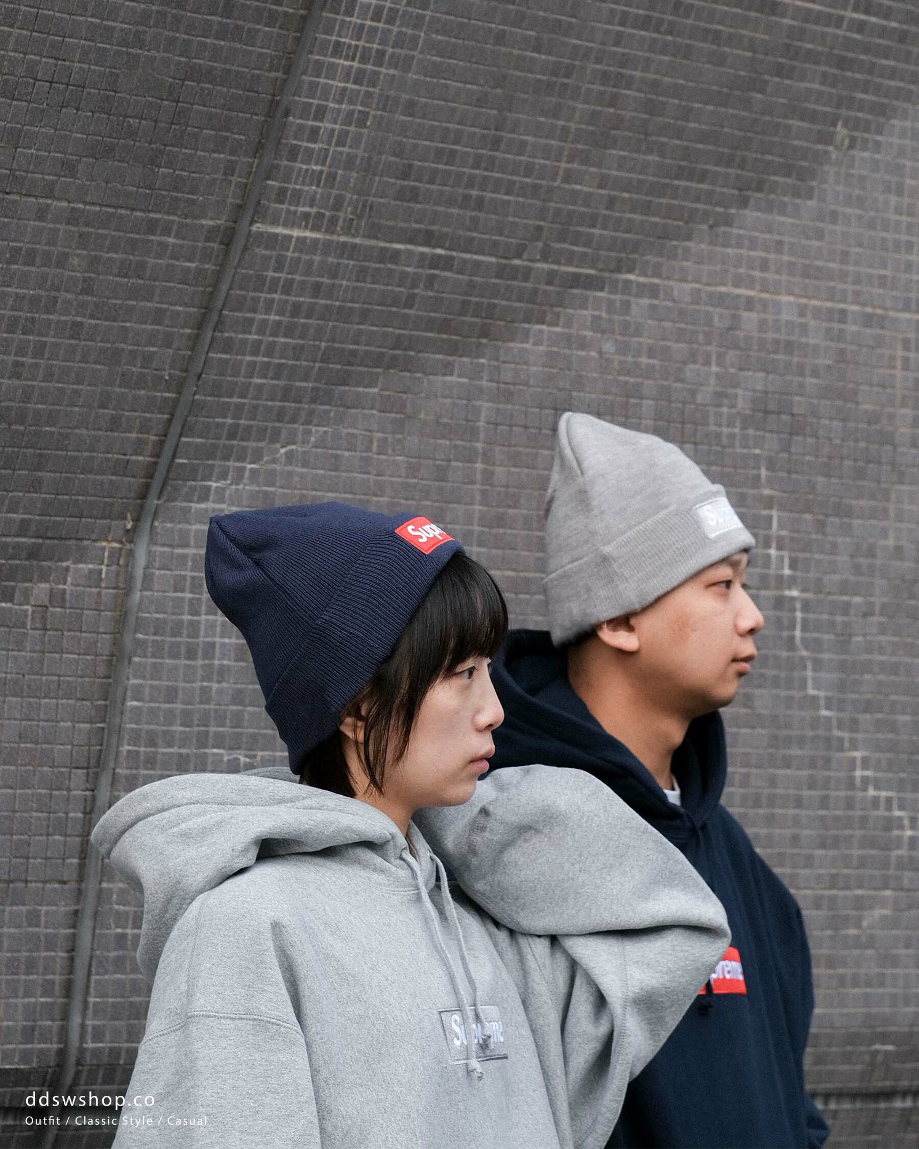 "現貨" Supreme x New Era Box Logo Beanie 毛帽