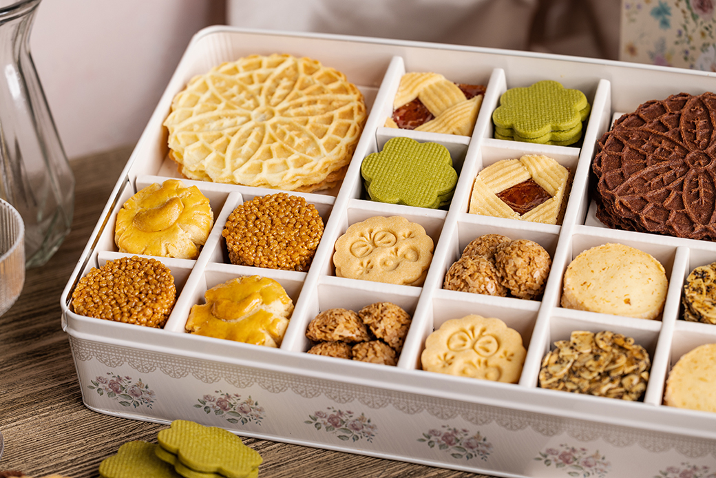 愛莉兒清新花語餅乾禮盒