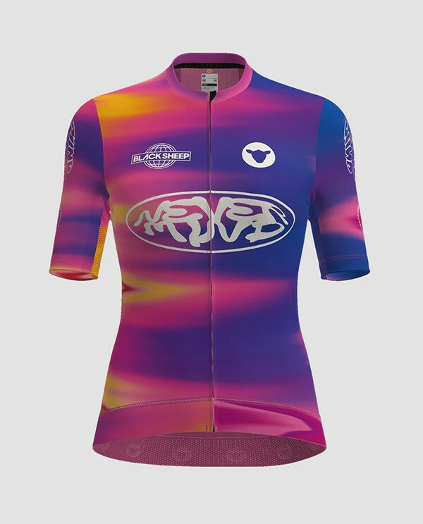 Black Sheep 黑羊 女款Team SS Never Mind Jersey Fumace NMF /藍紫