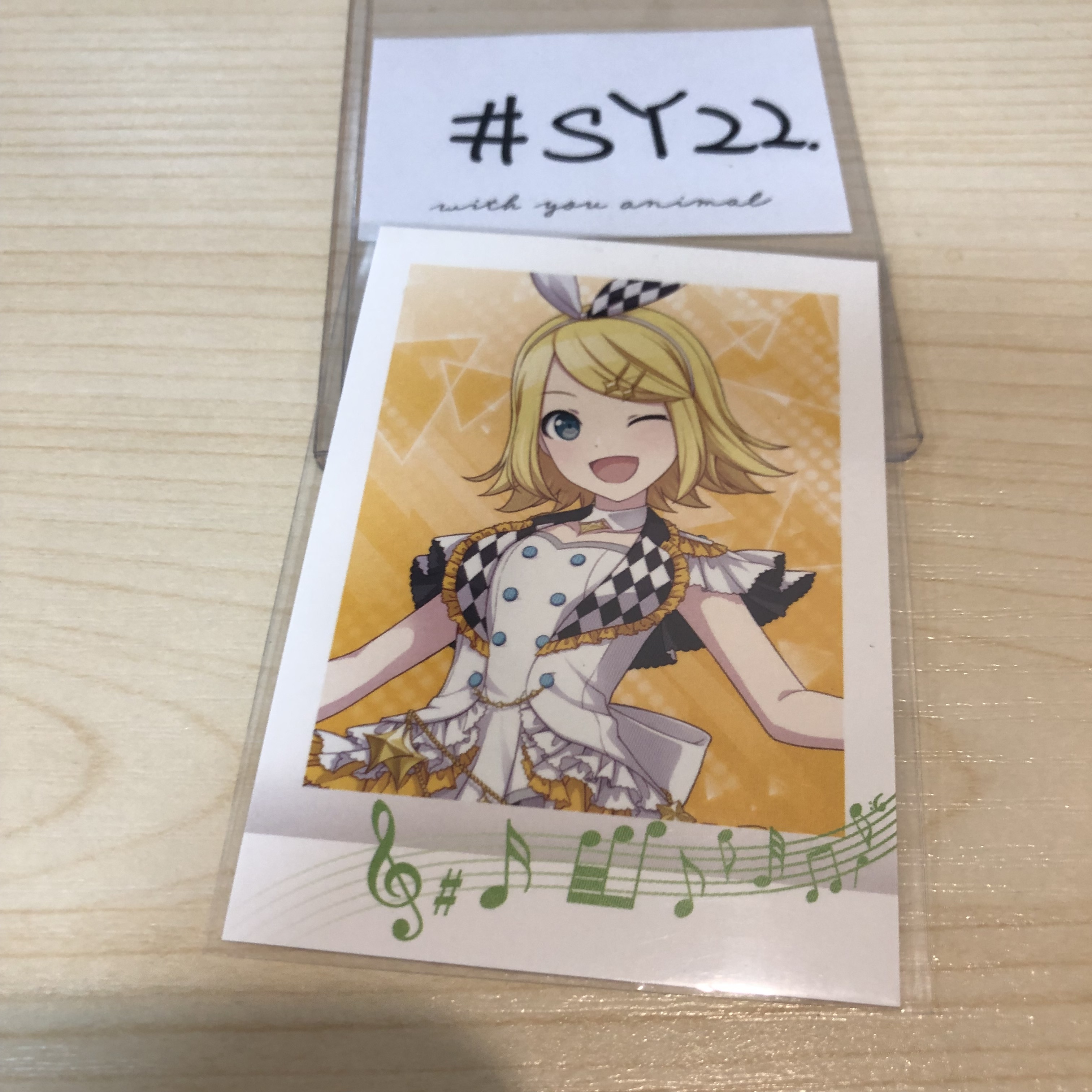 PROJECT SEKAI RIN 拍立得 #SY22