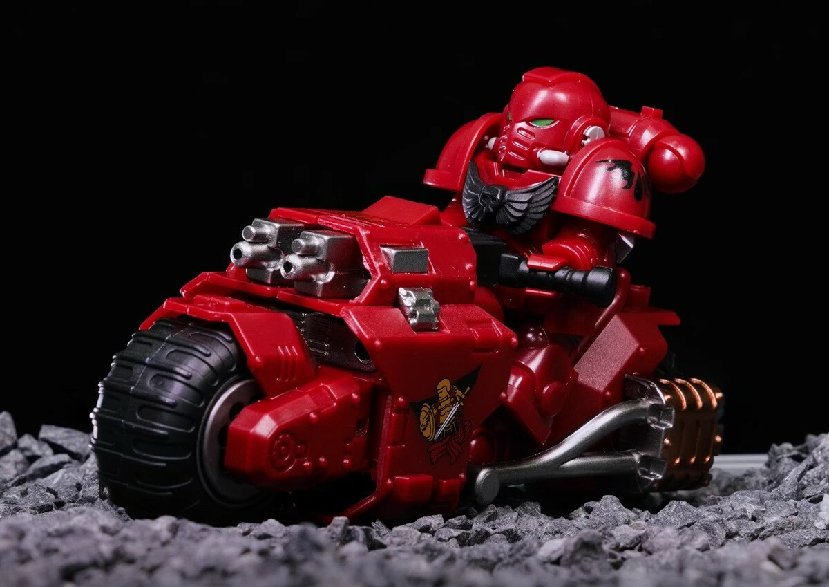 MOC Predator Motorcycle 40k Black Templar Buildings Set Fit Lego MY02