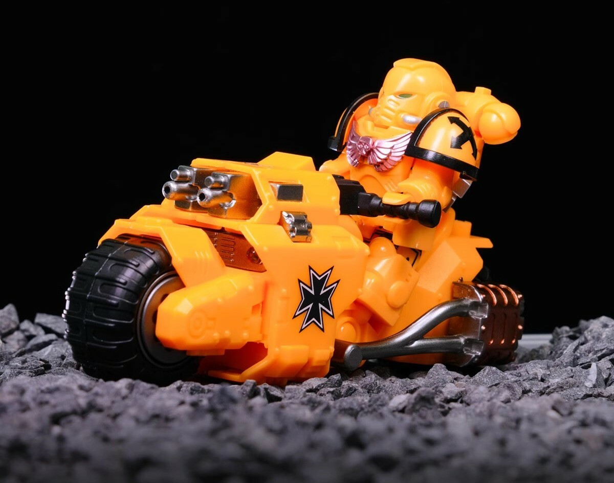 MOC Predator Motorcycle 40k Black Templar Buildings Set Fit Lego MY03