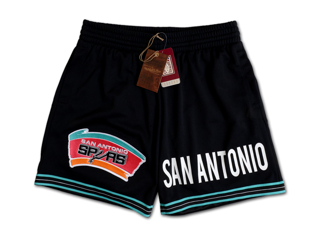 Mitchell & Ness 聖安東尼奧馬刺隊 Team Origins 7 英寸 球褲