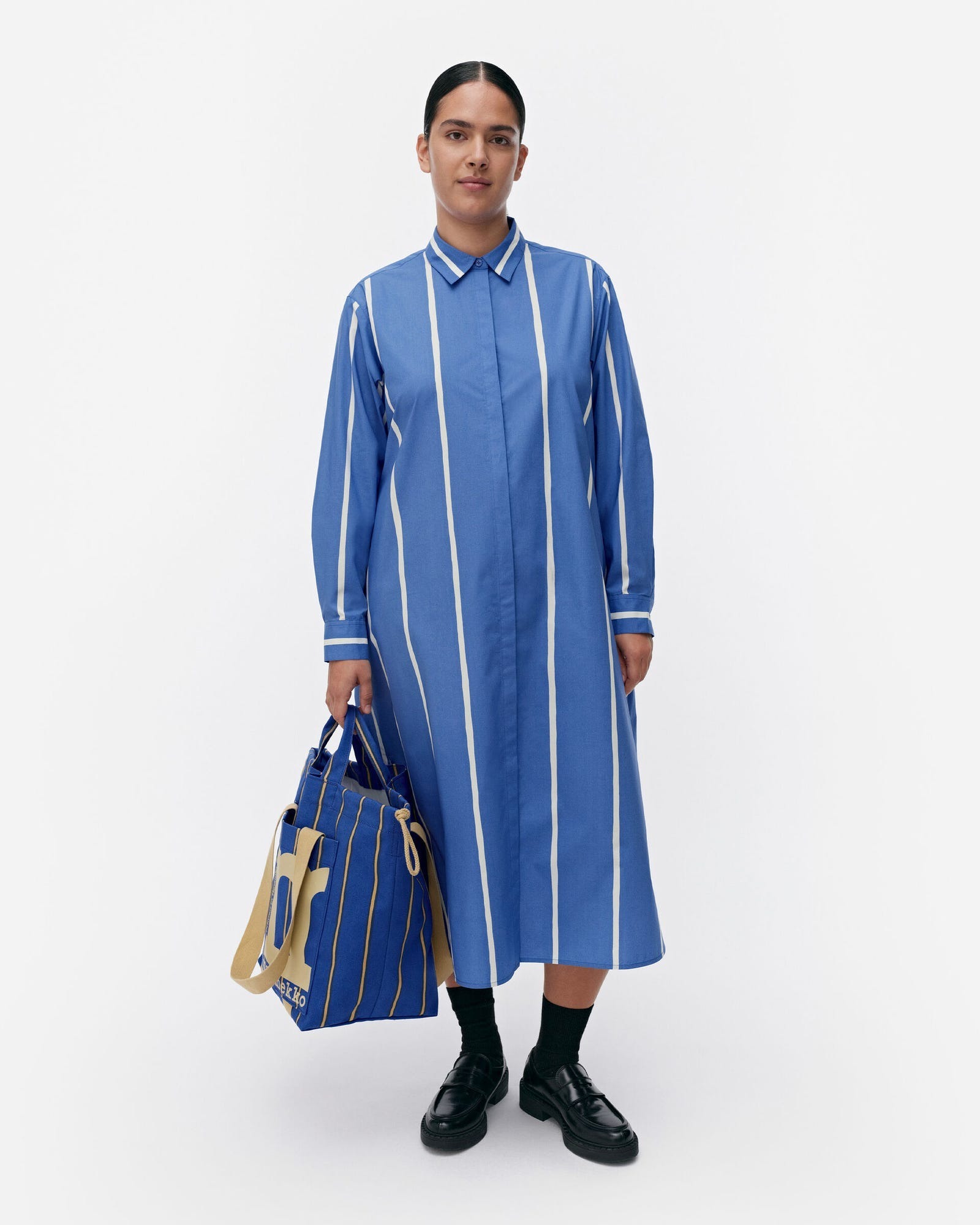 RUNOELMA PUHVELI 條紋洋裝