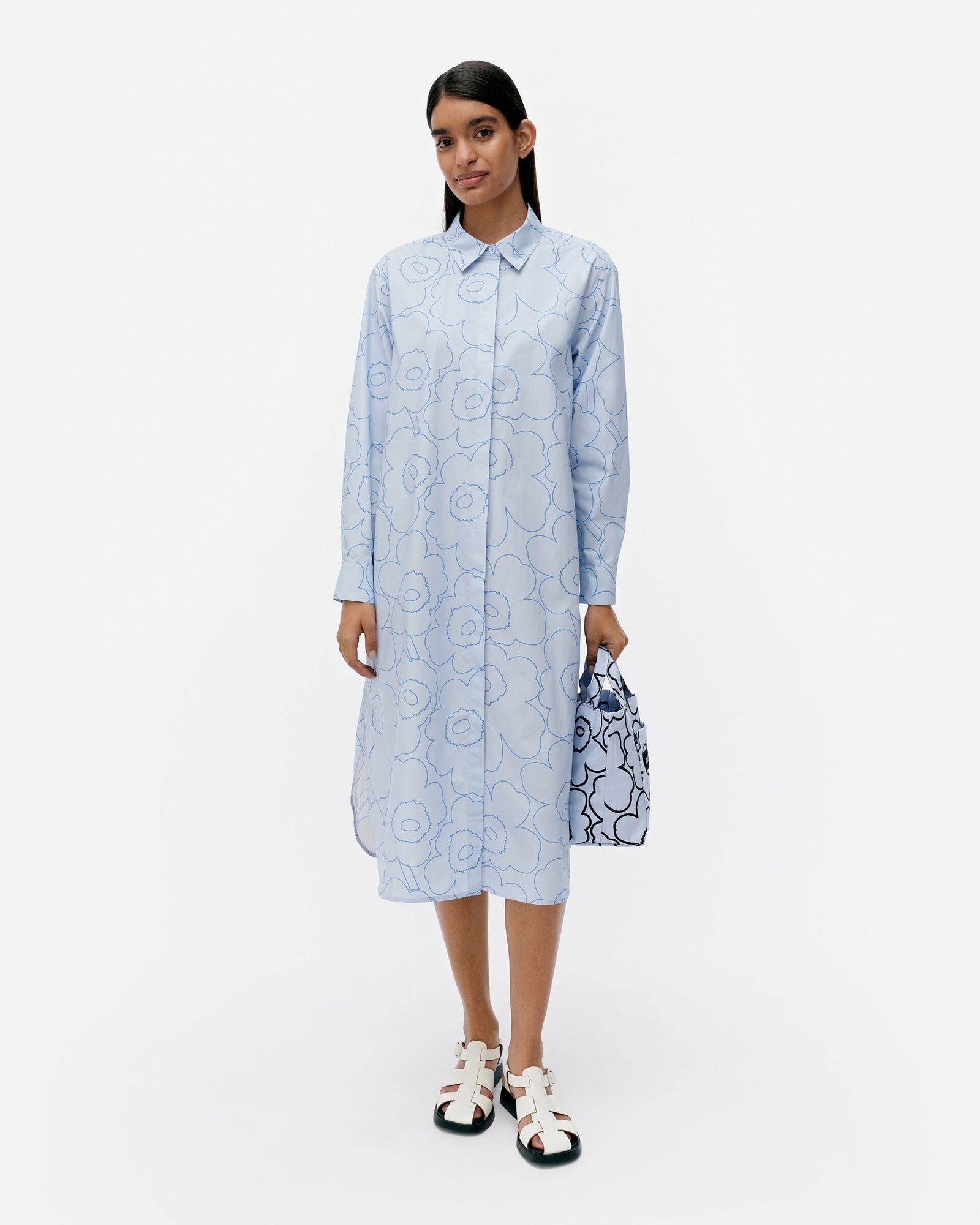 AE RUNOELMA PIIRTO UNIKKO 印花洋裝