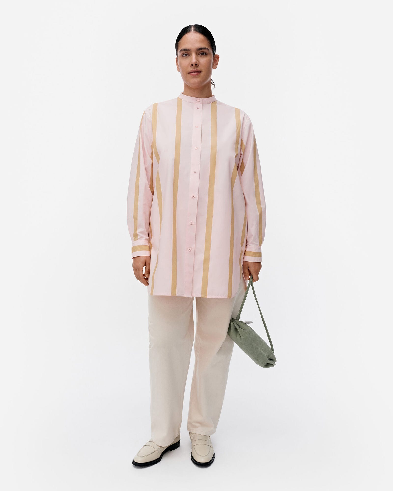 ROHKEA PUHVELI 條紋襯衫