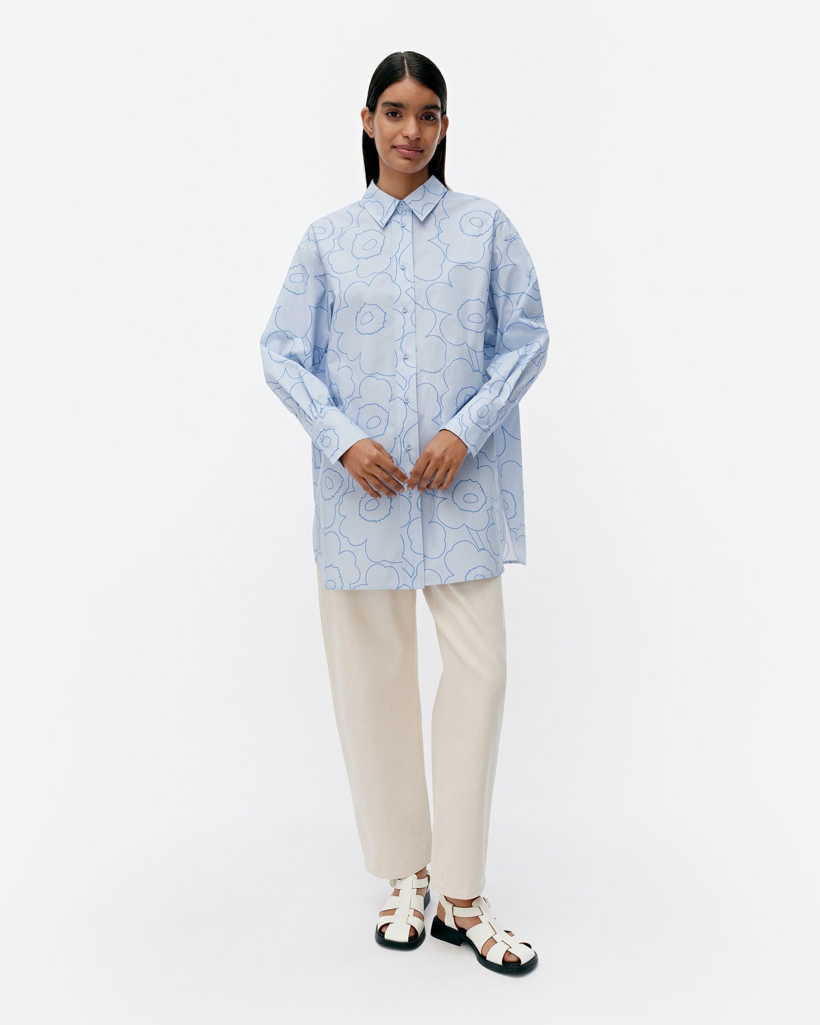 AE NILA PIIRTO UNIKKO 印花襯衫