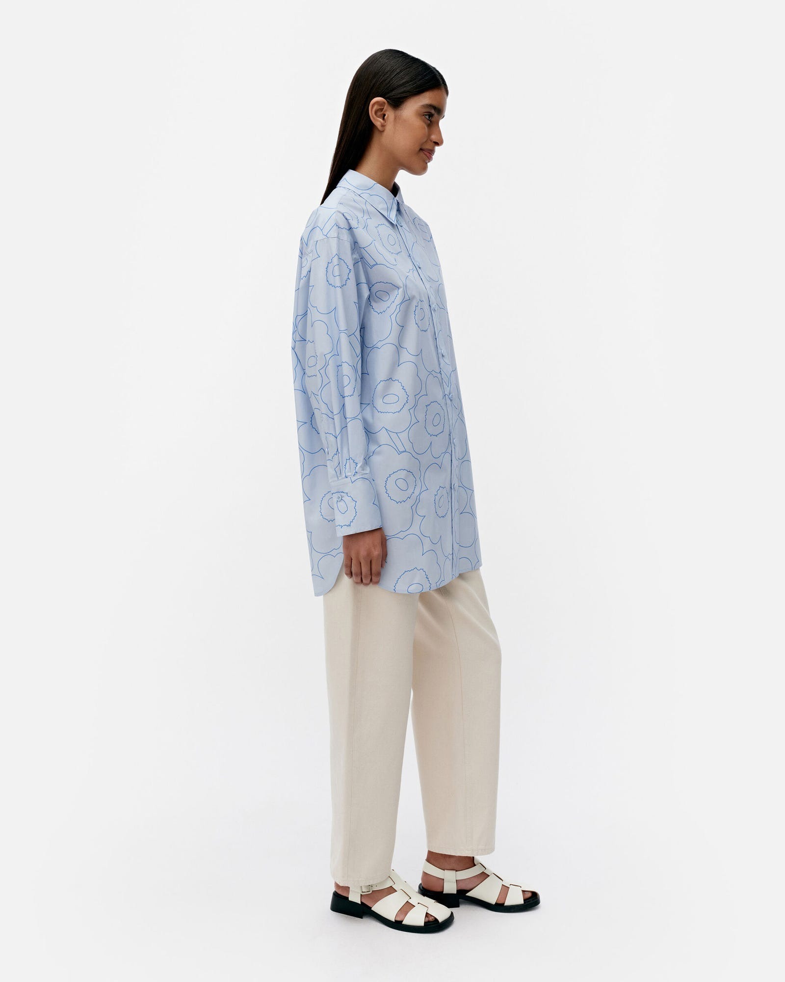 AE NILA PIIRTO UNIKKO 印花襯衫