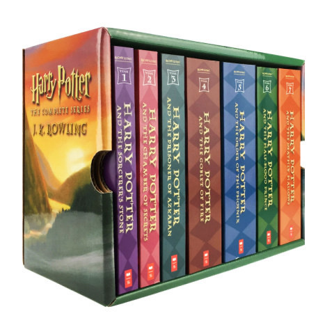 Harry Potter Paperback Boxed Set: Complete Collection of 7 Books (US Ver)