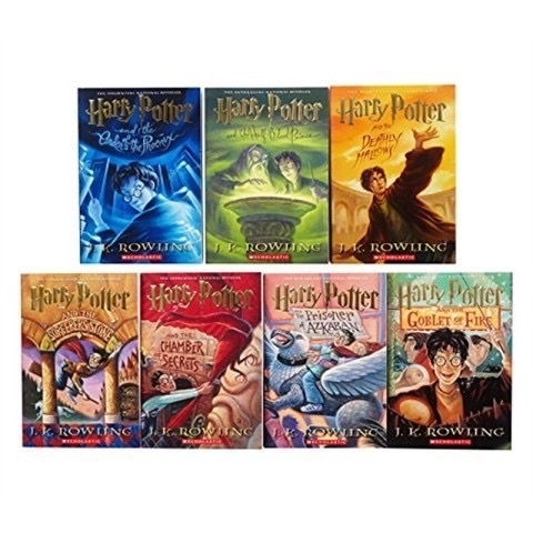 Harry Potter Paperback Boxed Set: Complete Collection of 7 Books (US Ver)