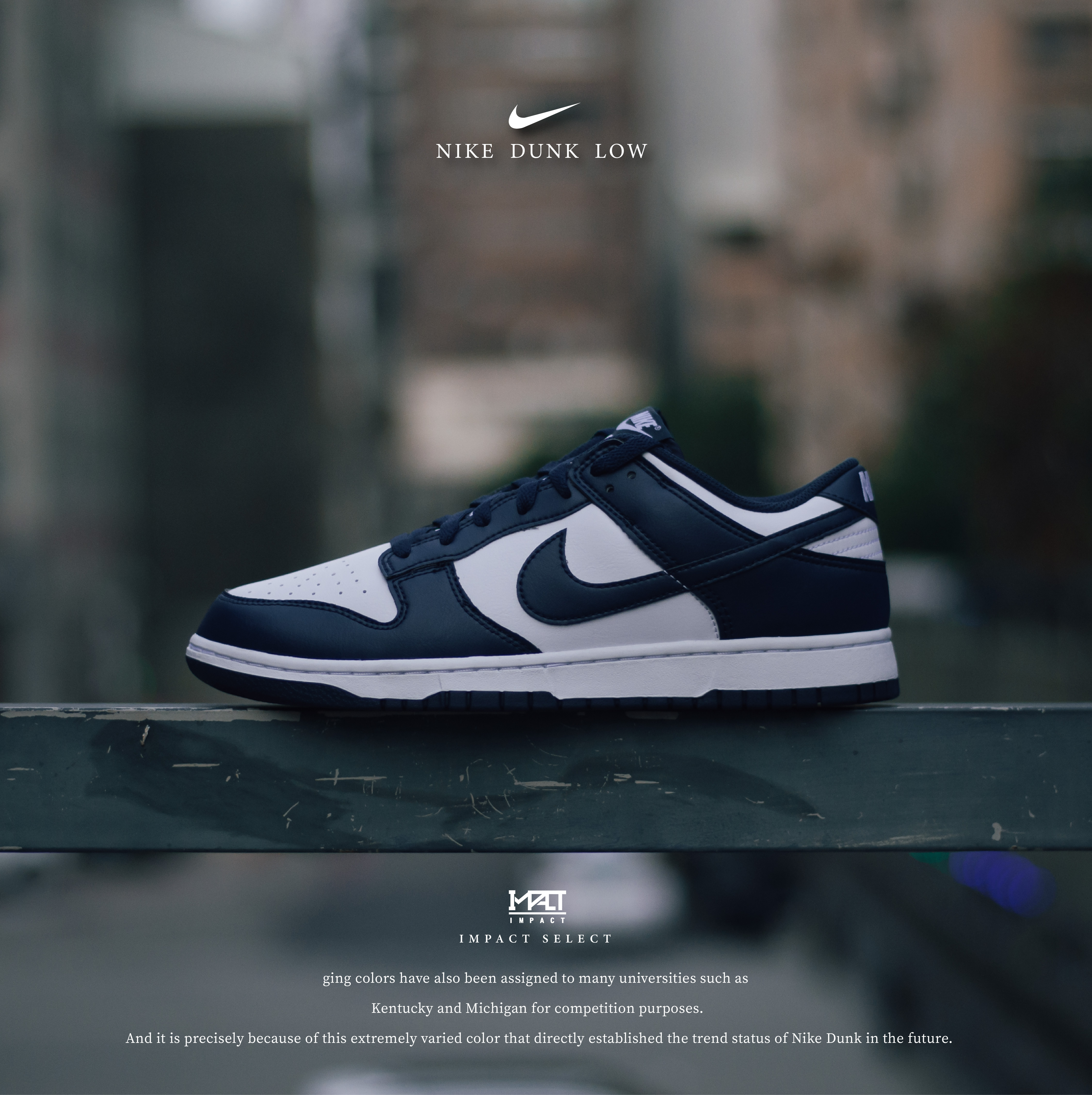Nike Dunk Low Midnight Navy 午夜藍 海軍藍 深藍 HF5441-107