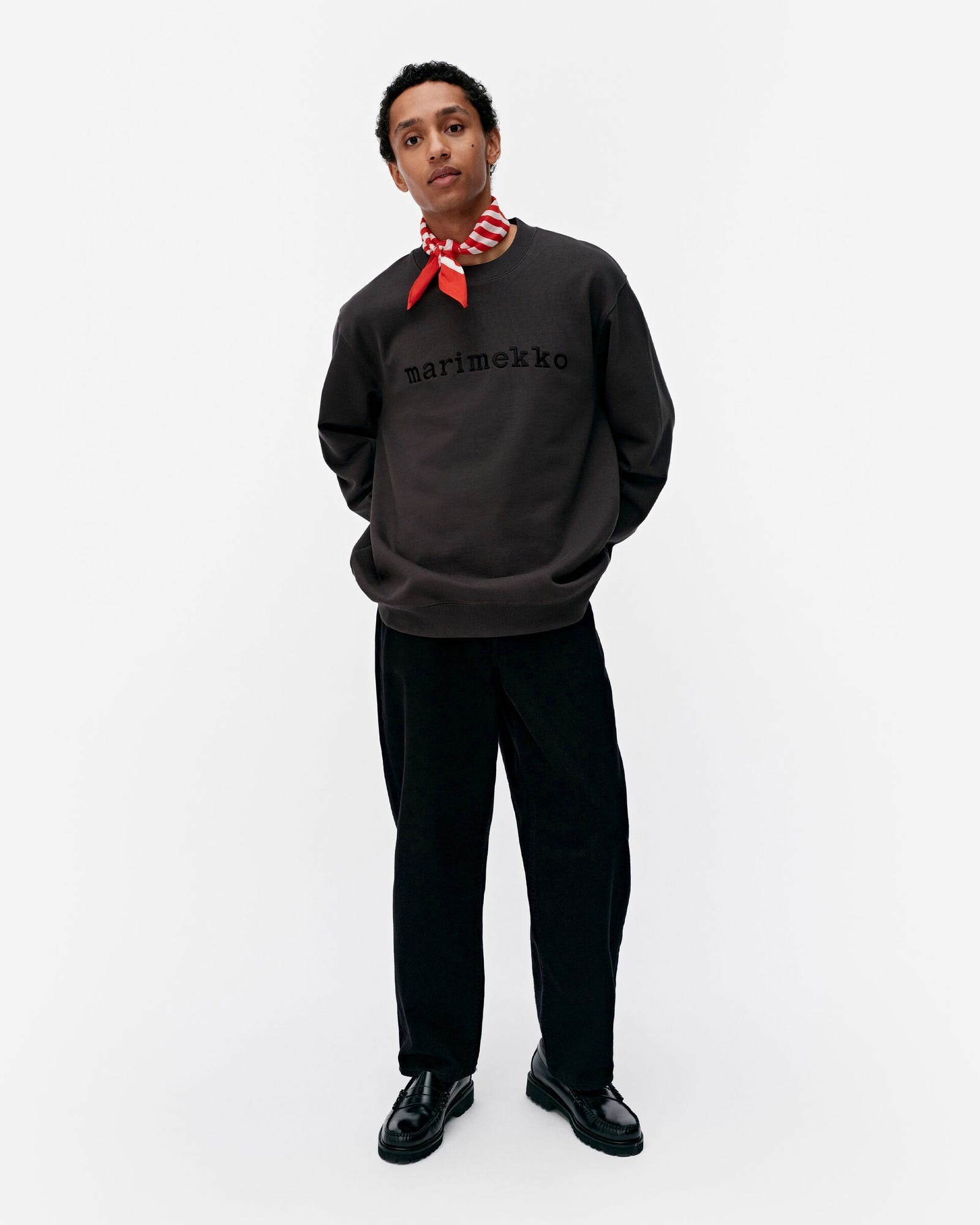 LOISTO LOGO 長袖大學T