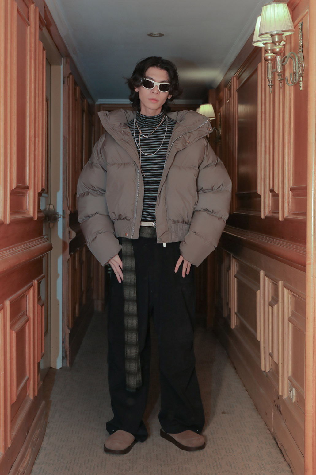 Butler Crop Short Down #外套