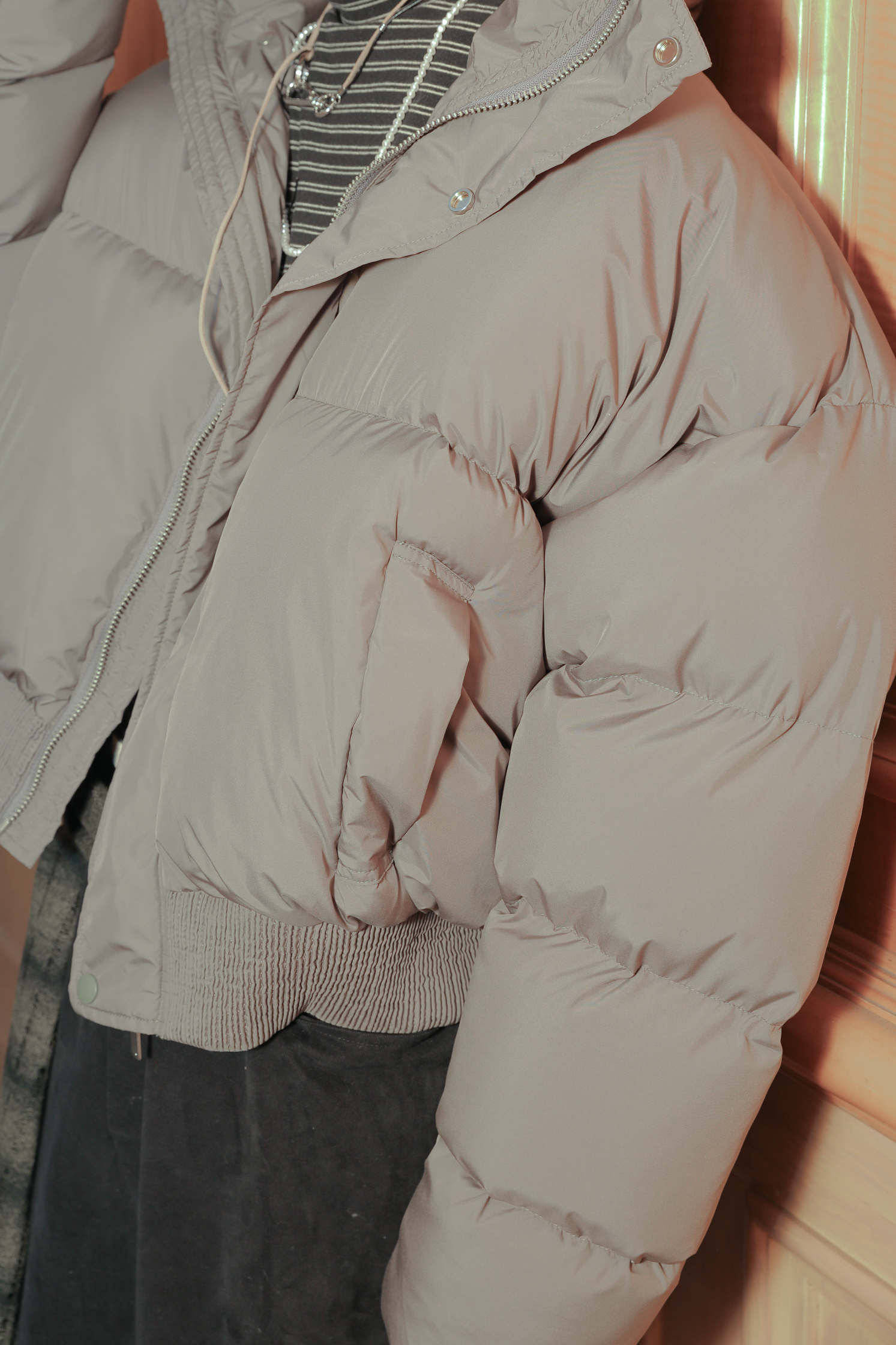 Butler Crop Short Down #外套