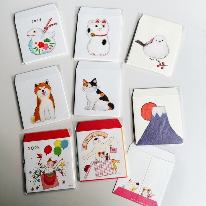 5入 迷你小信封 紅包袋｜日本插畫家 米津祐介 coco醬