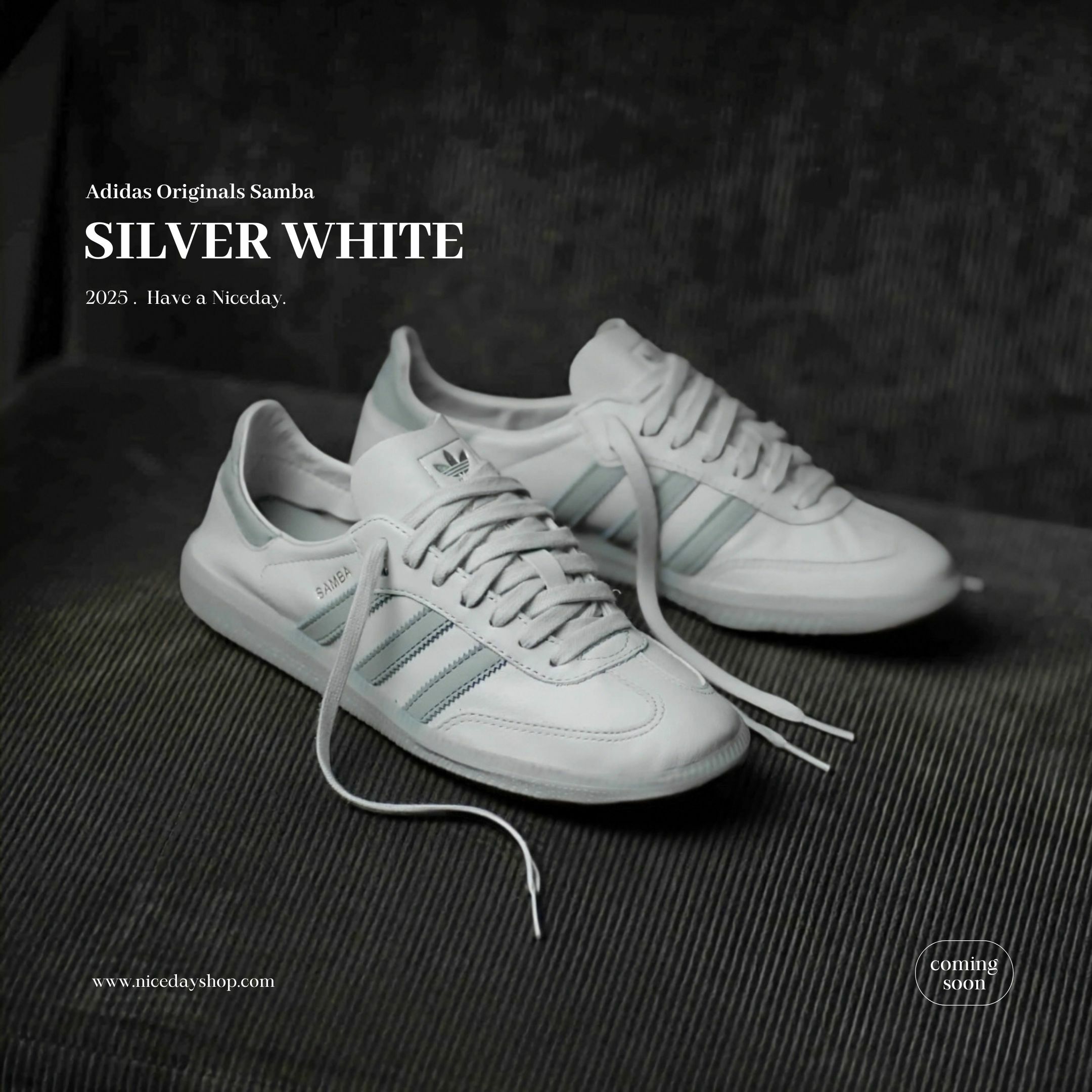 NICEDAY 代購 Adidas Originals Samba Decon 水泥灰 灰色 板鞋 灰 男女尺寸 IH5384