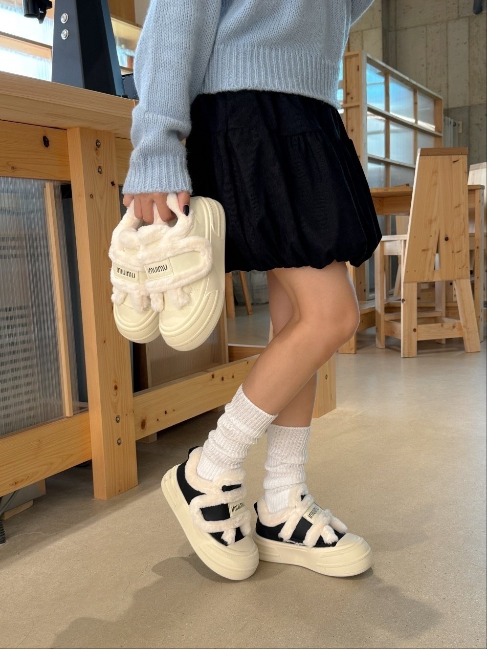 0122毛毛休閒鞋