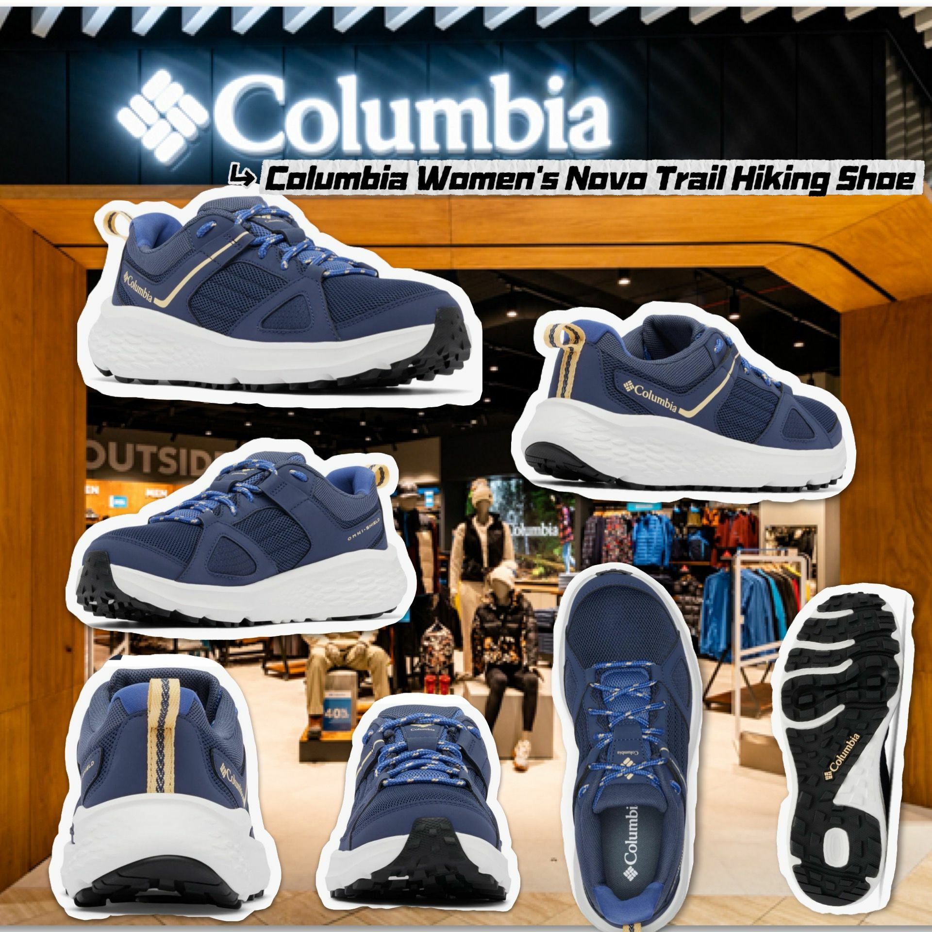 【預購】Columbia Trail Hiking G010814 女裝運動鞋