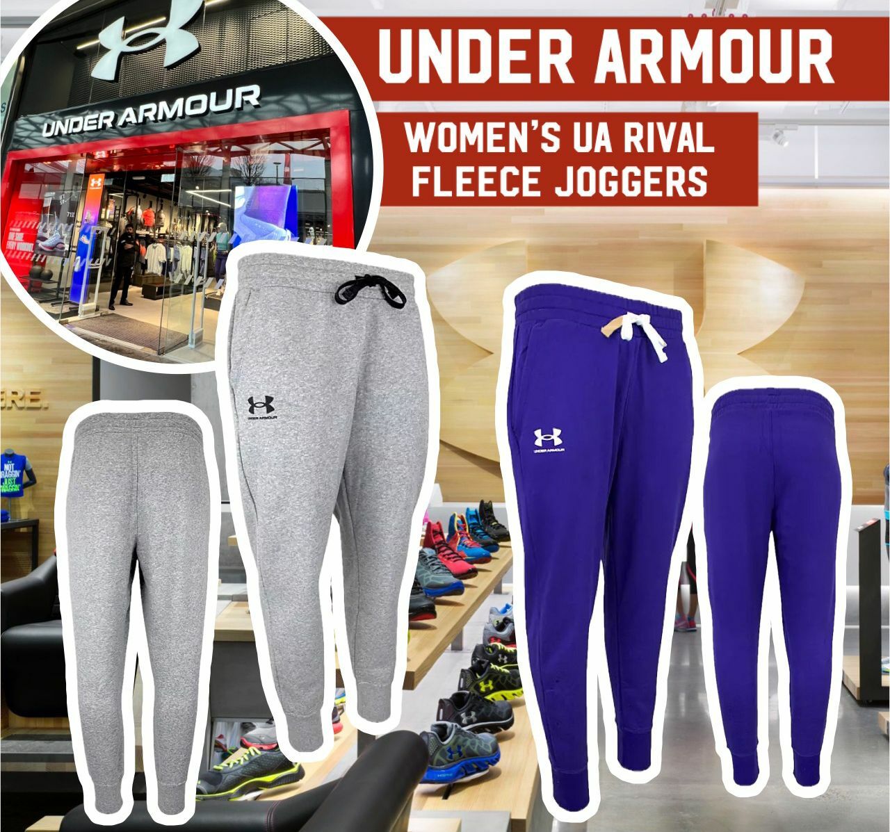 【預購】Under Armour UA Rival G121925 女裝運動褲