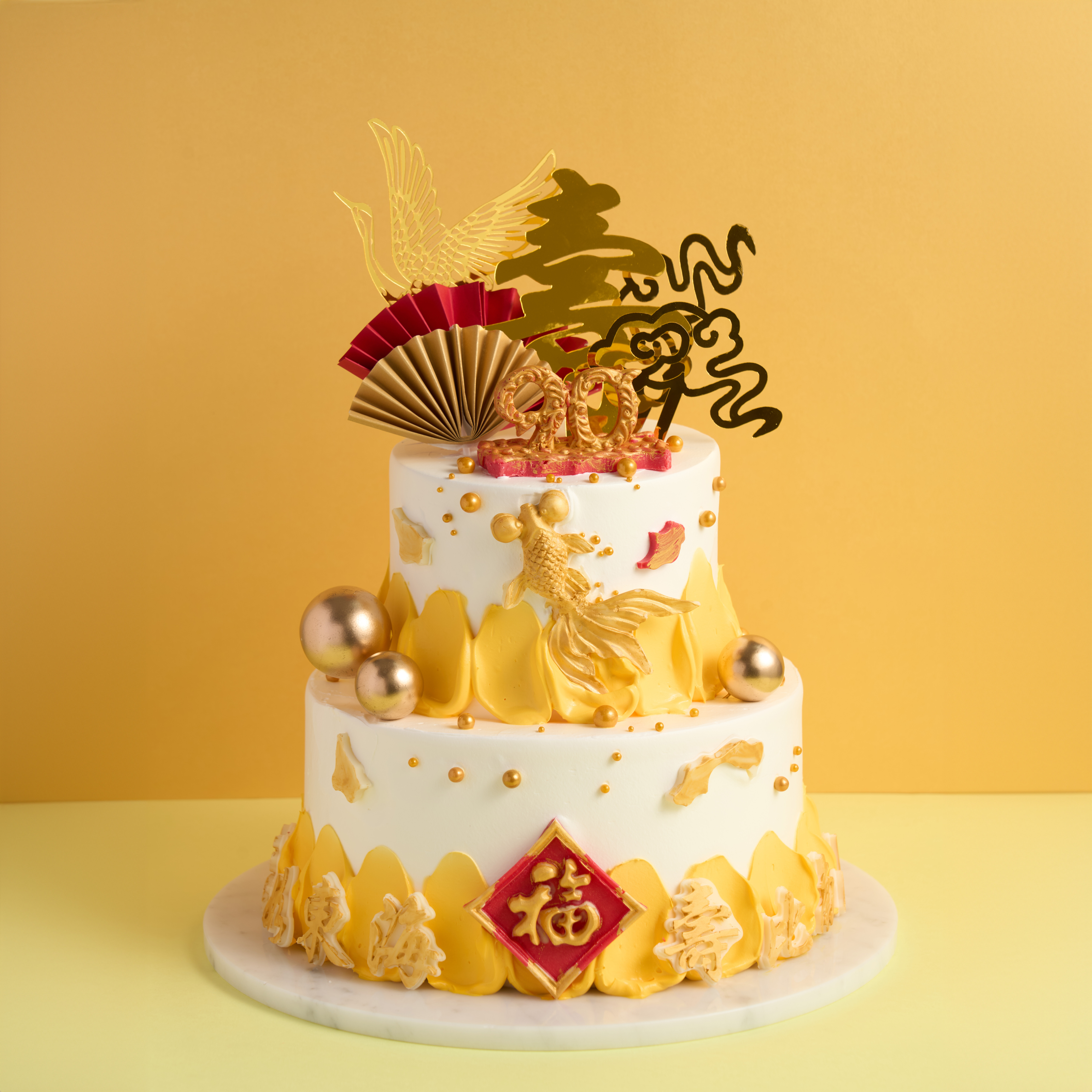Longevity 2 Tier Cake 6"+10"